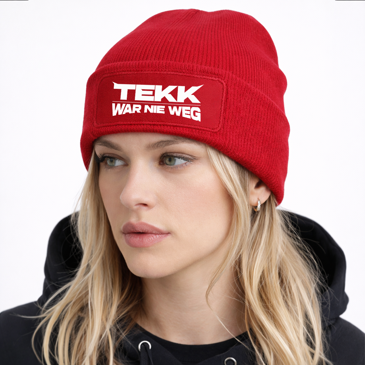 Beanie - Logo - Tekk War Nie Weg