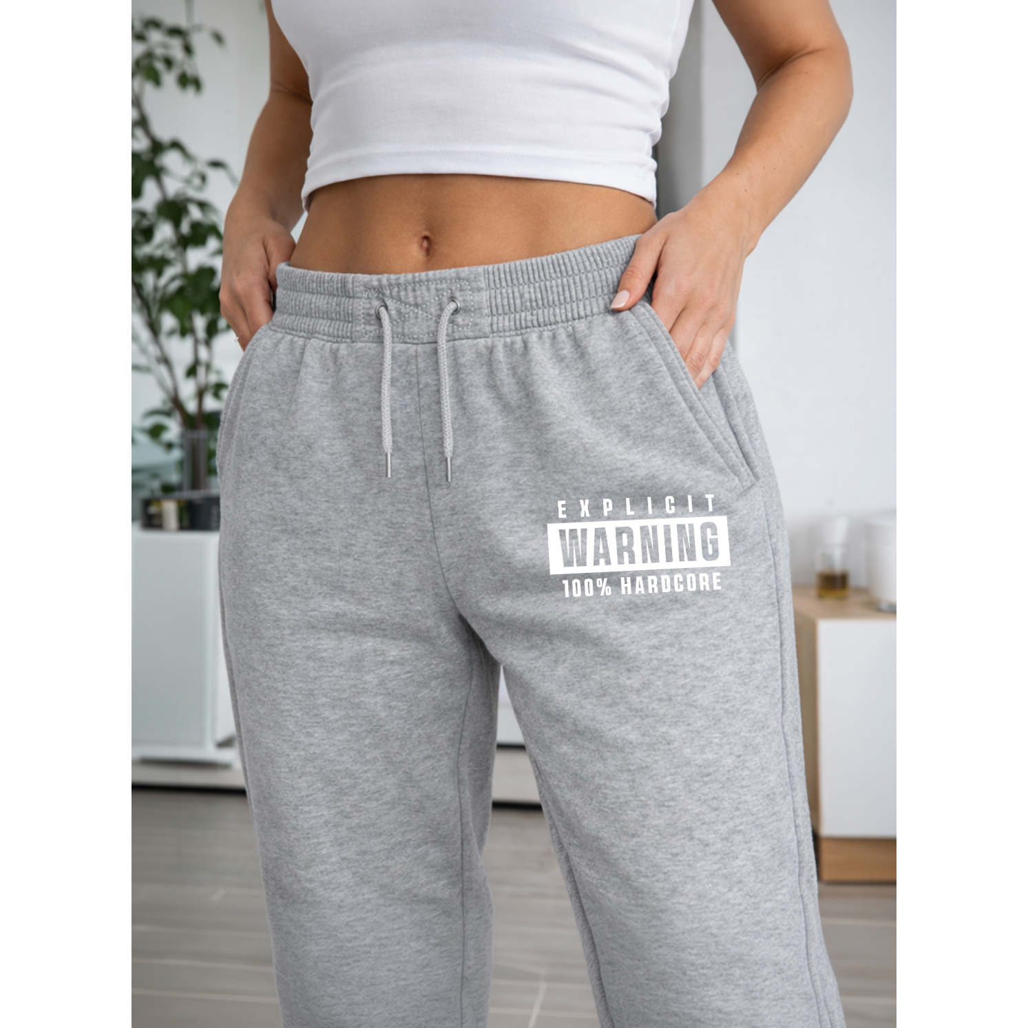 Jogginghose - Warning - Beccy-K