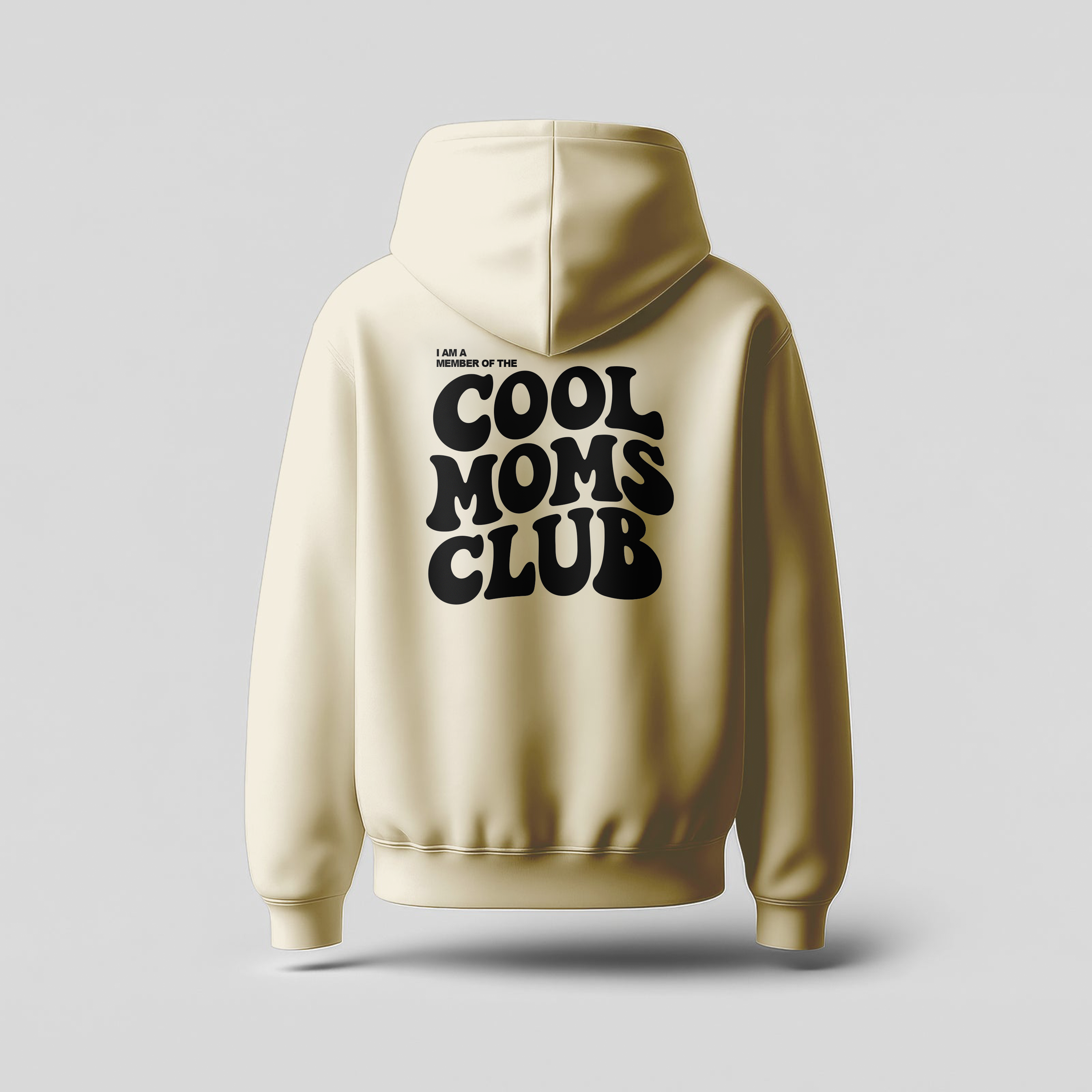 Oversized Hoodie - Cool Moms Club - Family Merch