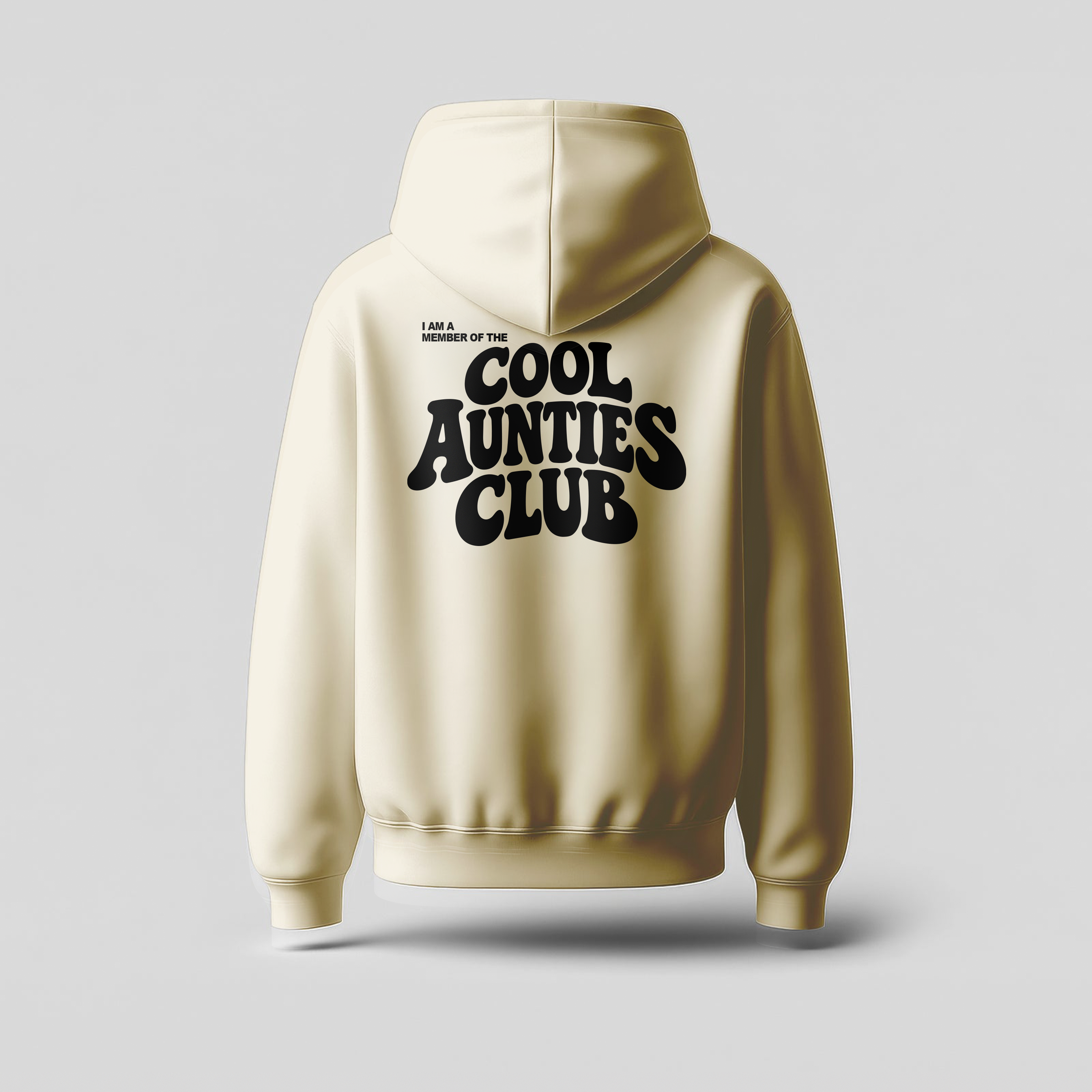 Oversized Hoodie - Cool Aunties Club - Family Merch