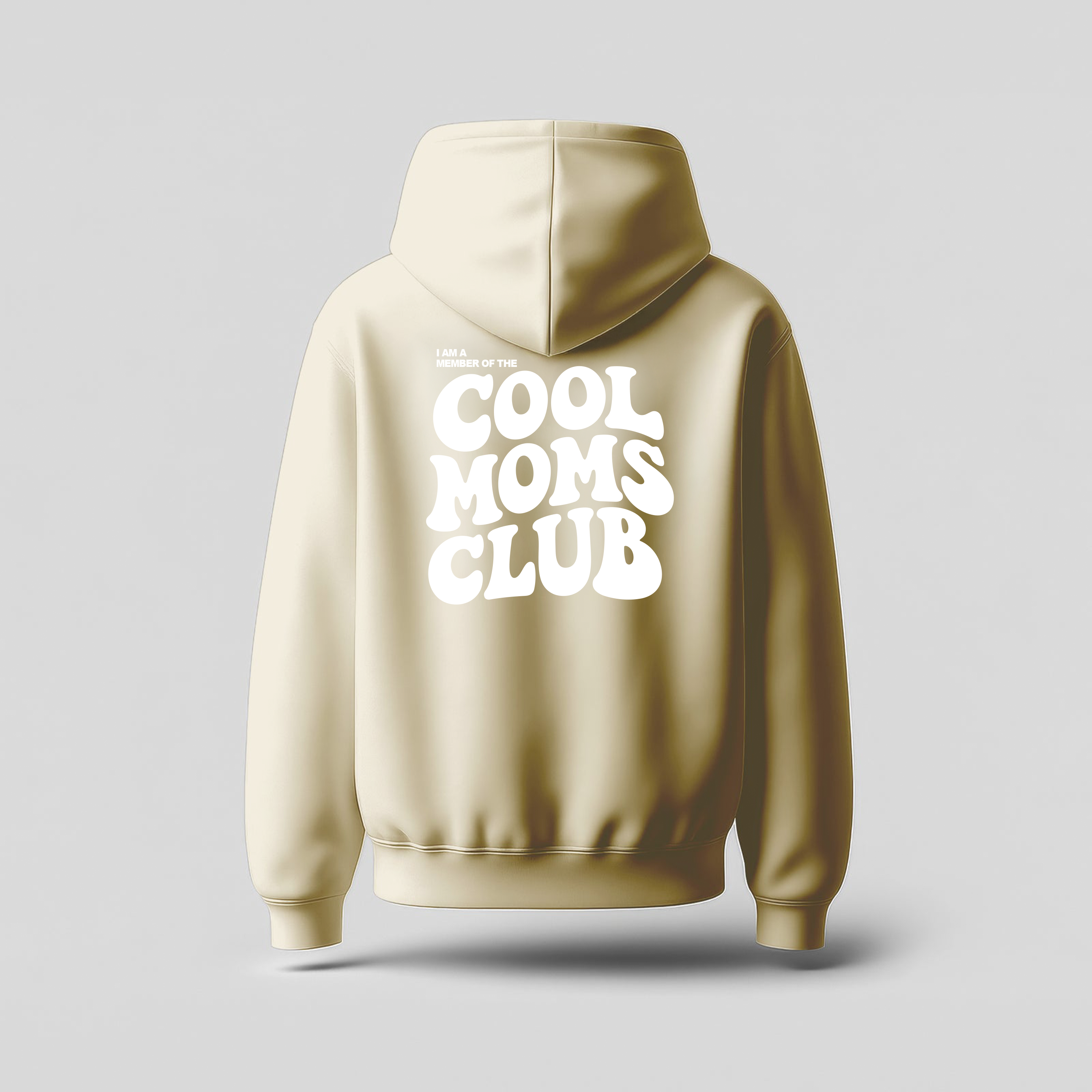 Oversized Hoodie - Cool Moms Club - Family Merch