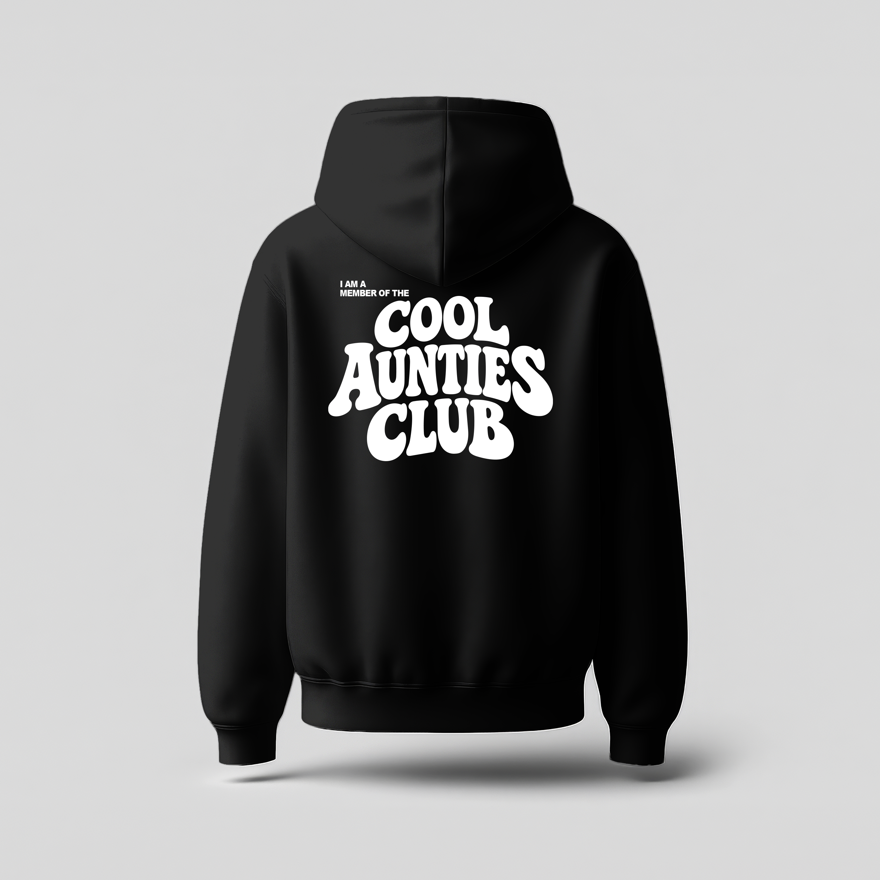 Oversized Hoodie - Cool Aunties Club - Family Merch