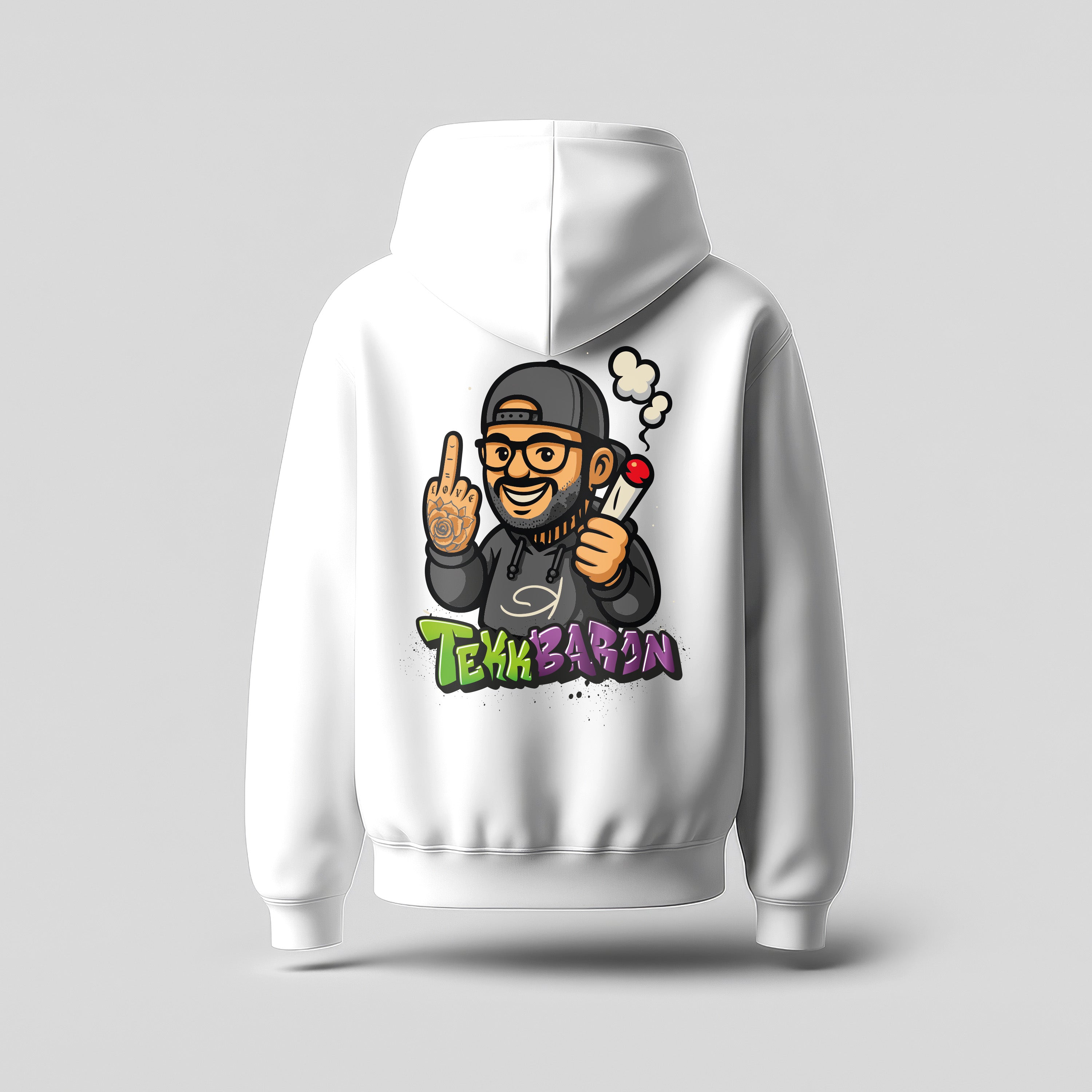 Oversized Hoodie - Logo - TekkBaron