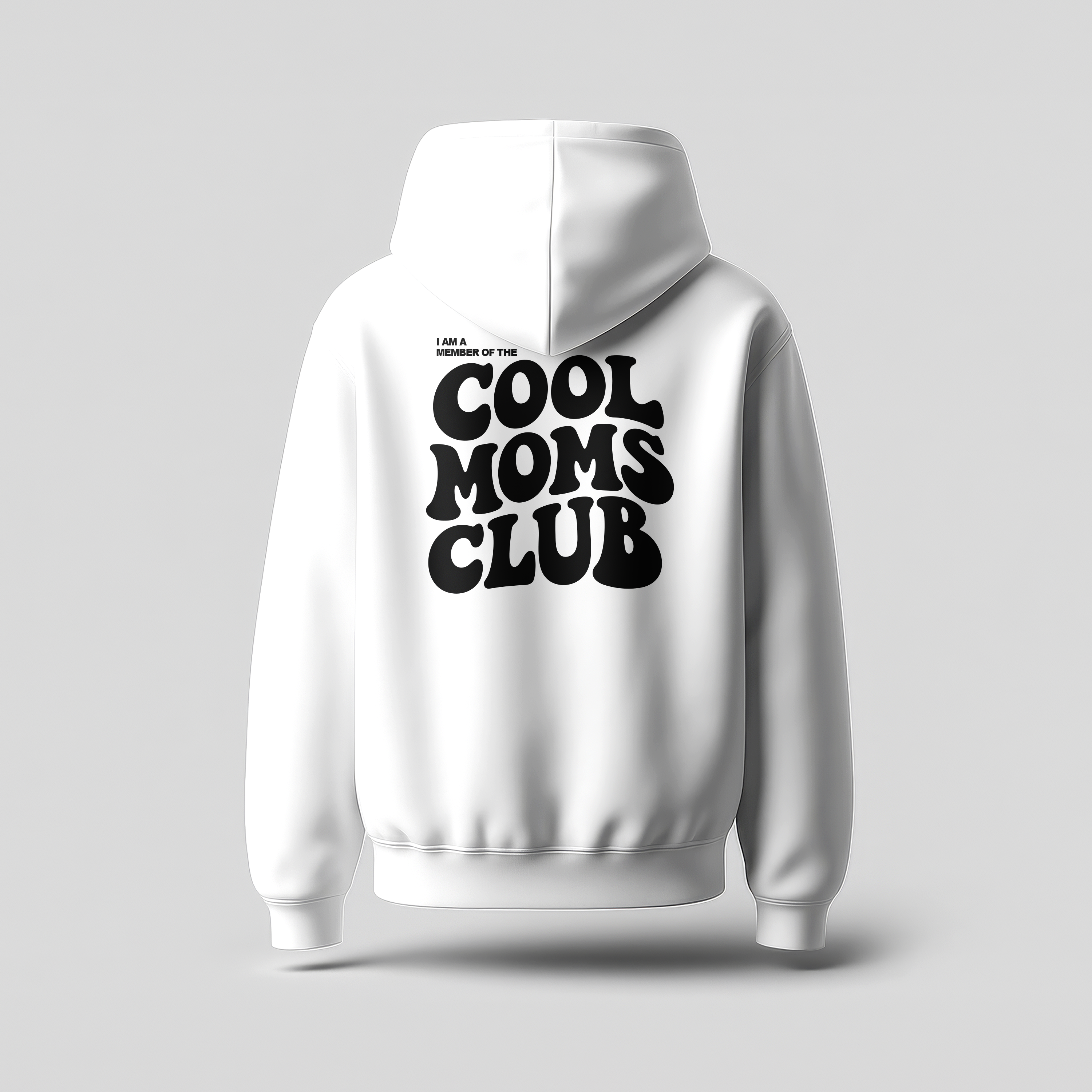 Oversized Hoodie - Cool Moms Club - Family Merch
