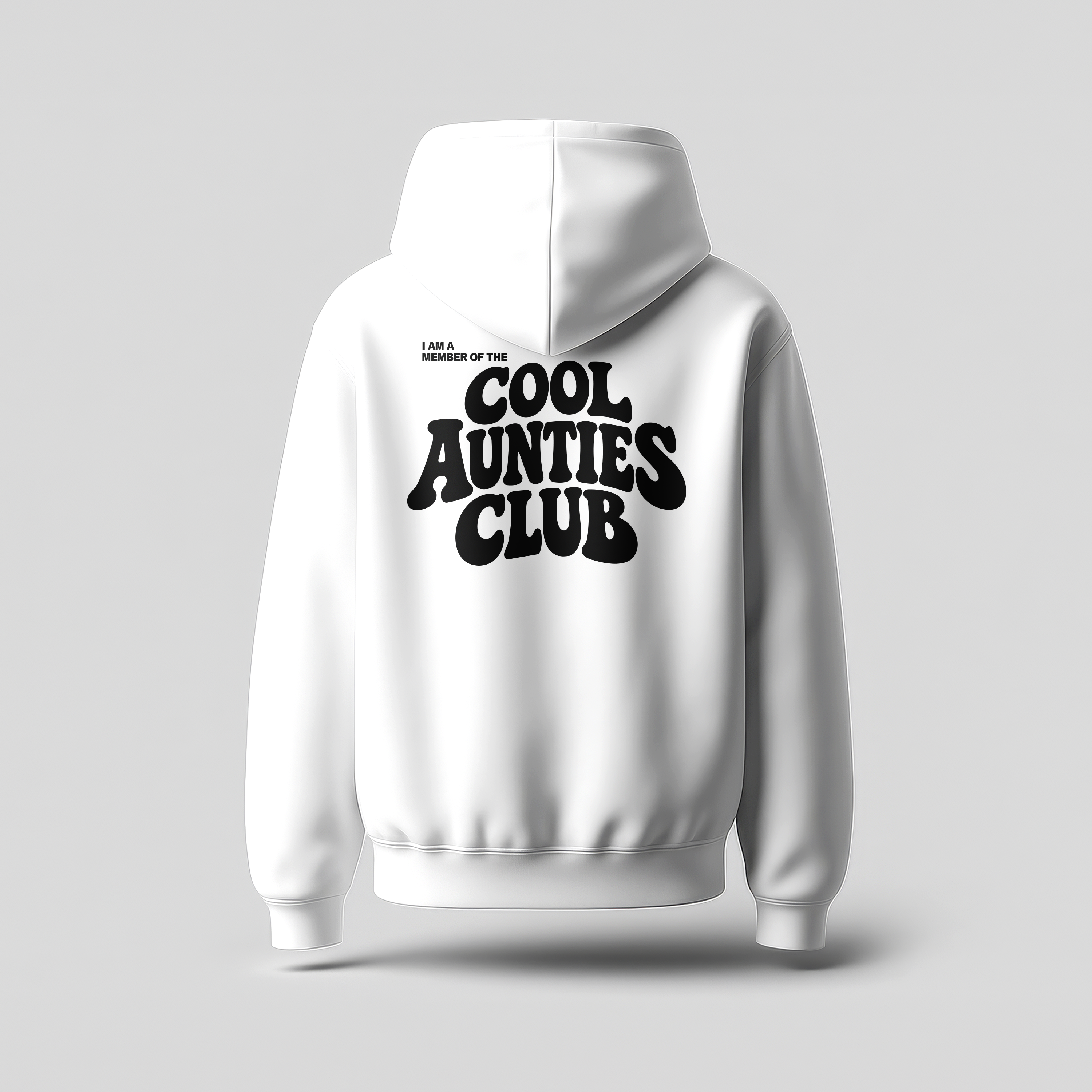 Oversized Hoodie - Cool Aunties Club - Family Merch