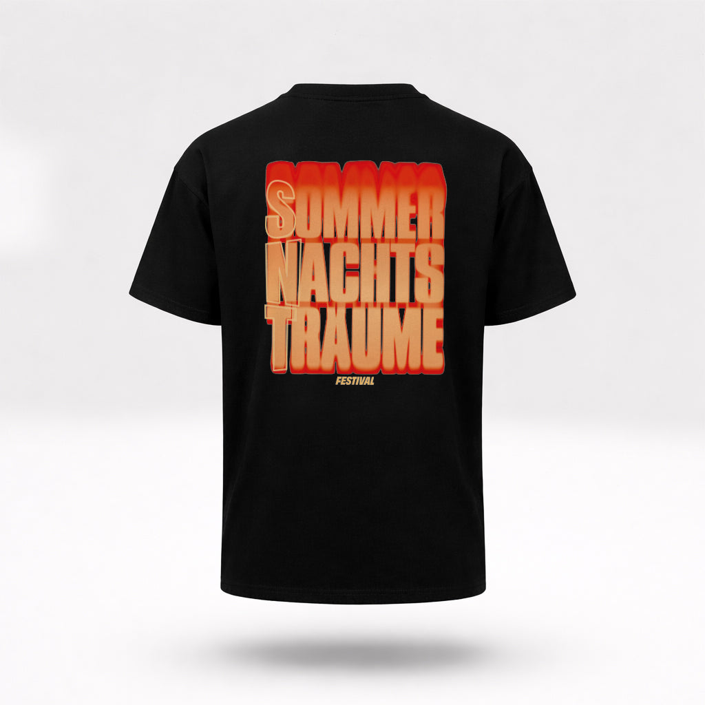 SNT Festival Slogan Oversized Shirt