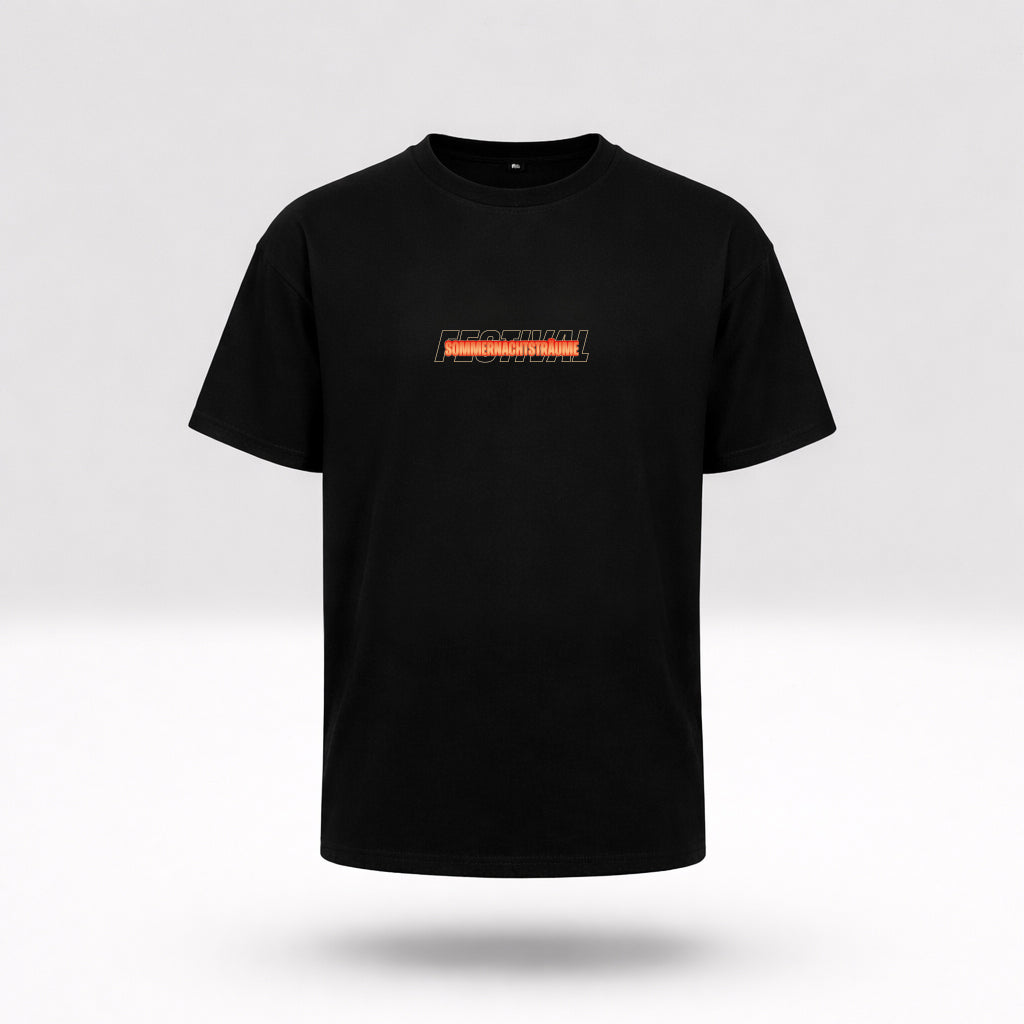 SNT Festival Slogan Oversized Shirt