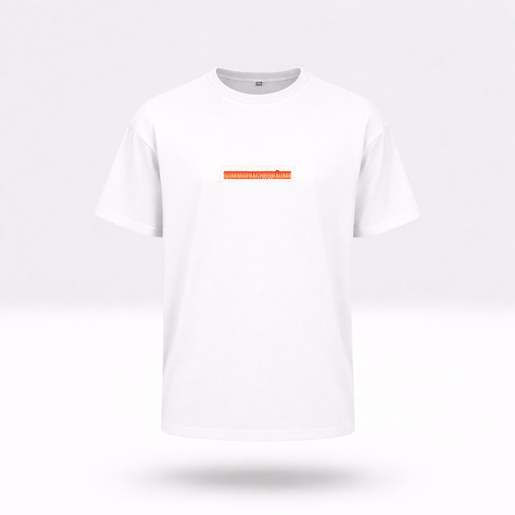 SNT Festival Slogan Oversized Shirt