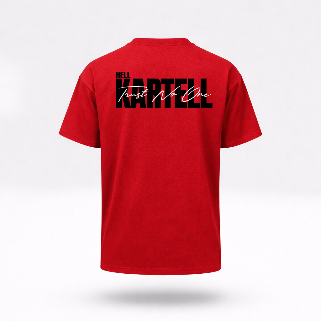 Oversized Shirt - Trust No One - Hell Kartell