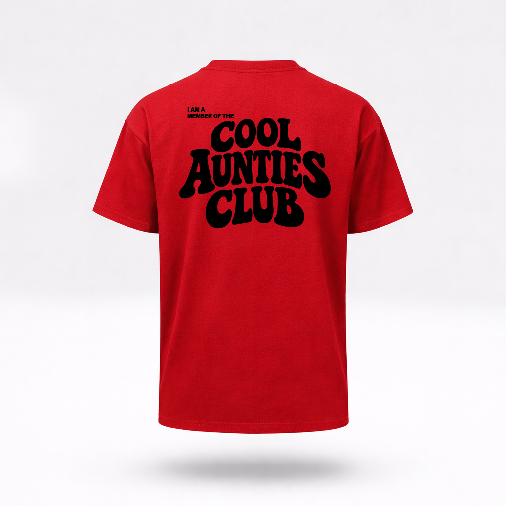 Oversized Shirt - Cool Aunties Club - Family Merch