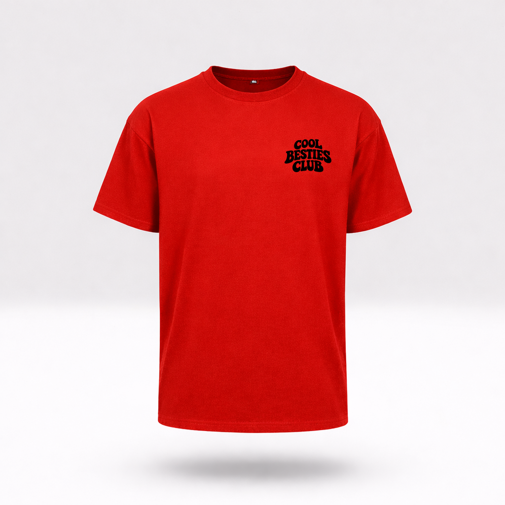 Oversized Shirt - Cool Besties Club - Family Merch