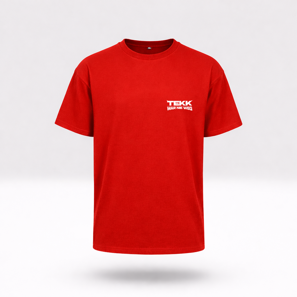 Oversized Shirt - Logo - Tekk War Nie Weg