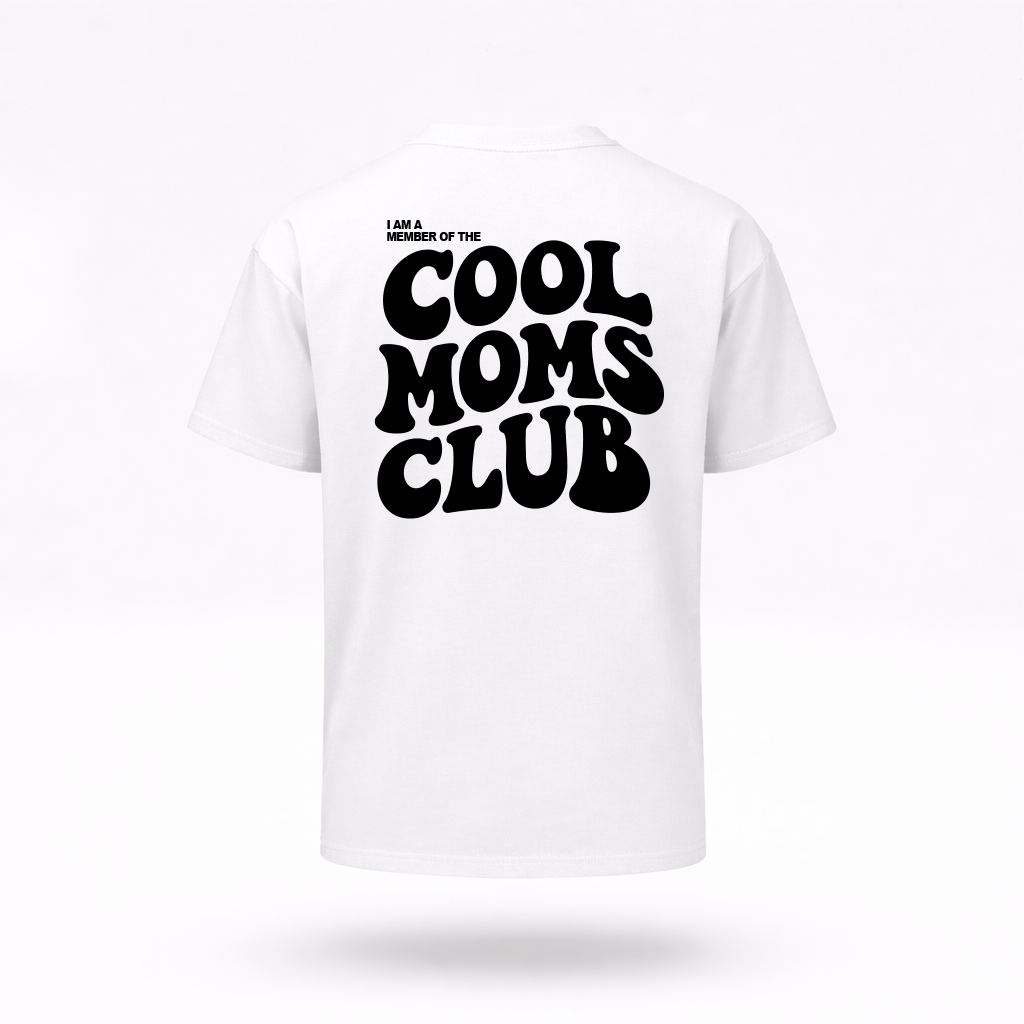 Oversized Shirt - Cool Moms Club - Family Merch