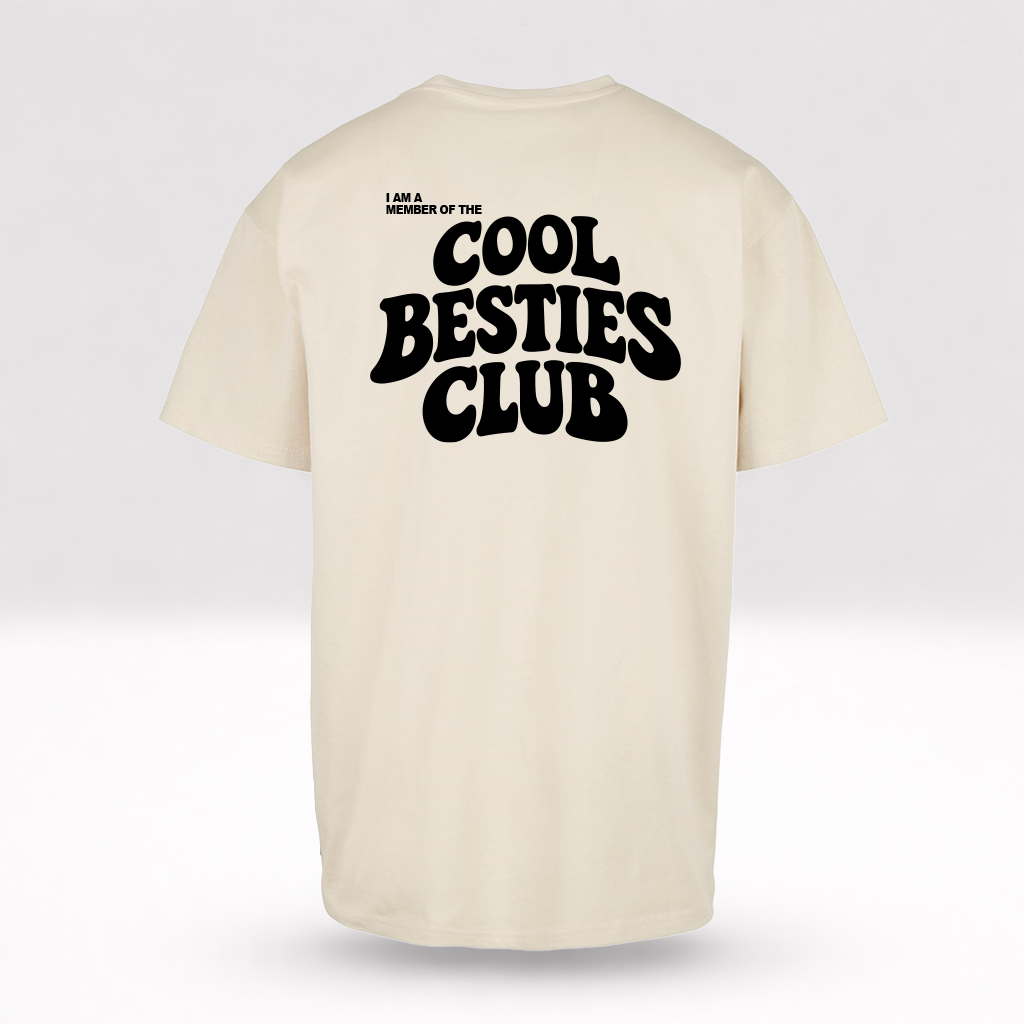 Oversized Shirt - Cool Besties Club - Family Merch