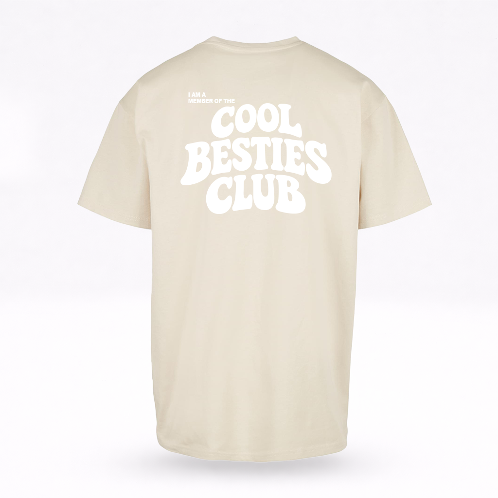 Oversized Shirt - Cool Besties Club - Family Merch