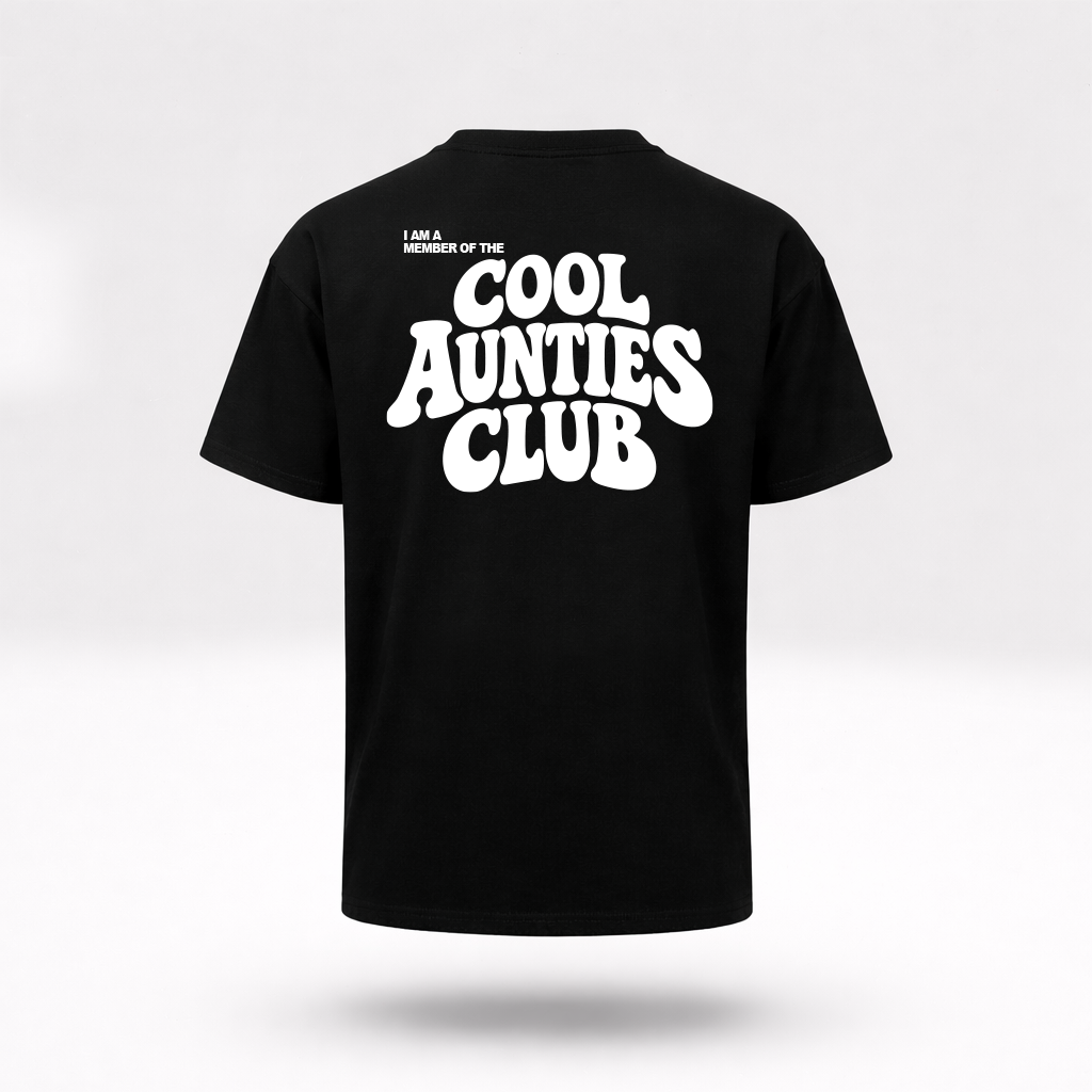 Oversized Shirt - Cool Aunties Club - Family Merch