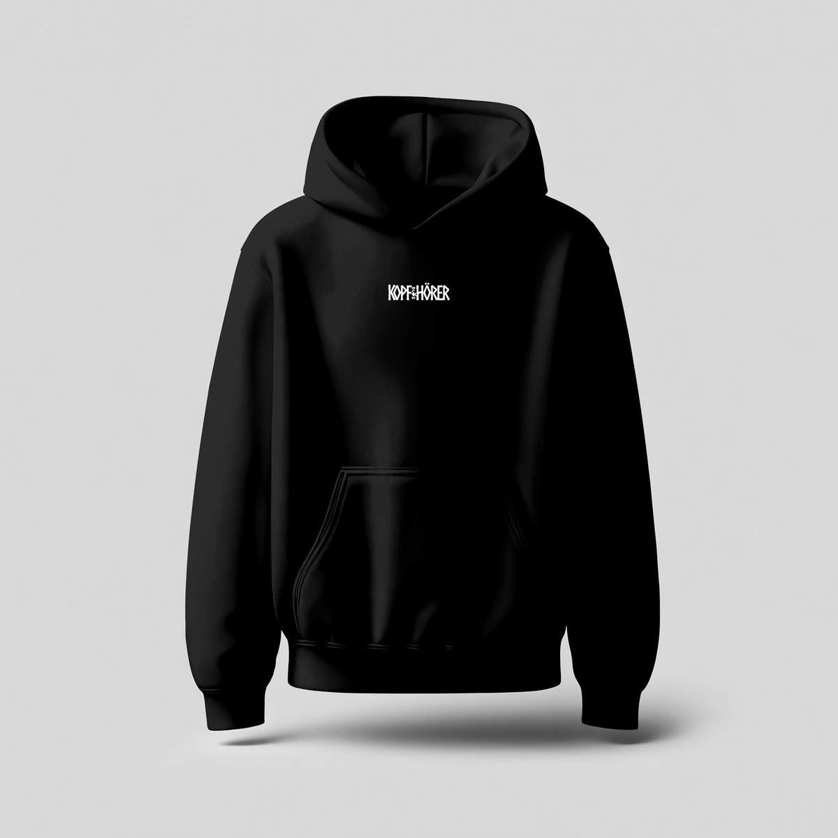Oversized Hoodie - Kopf & Hörer