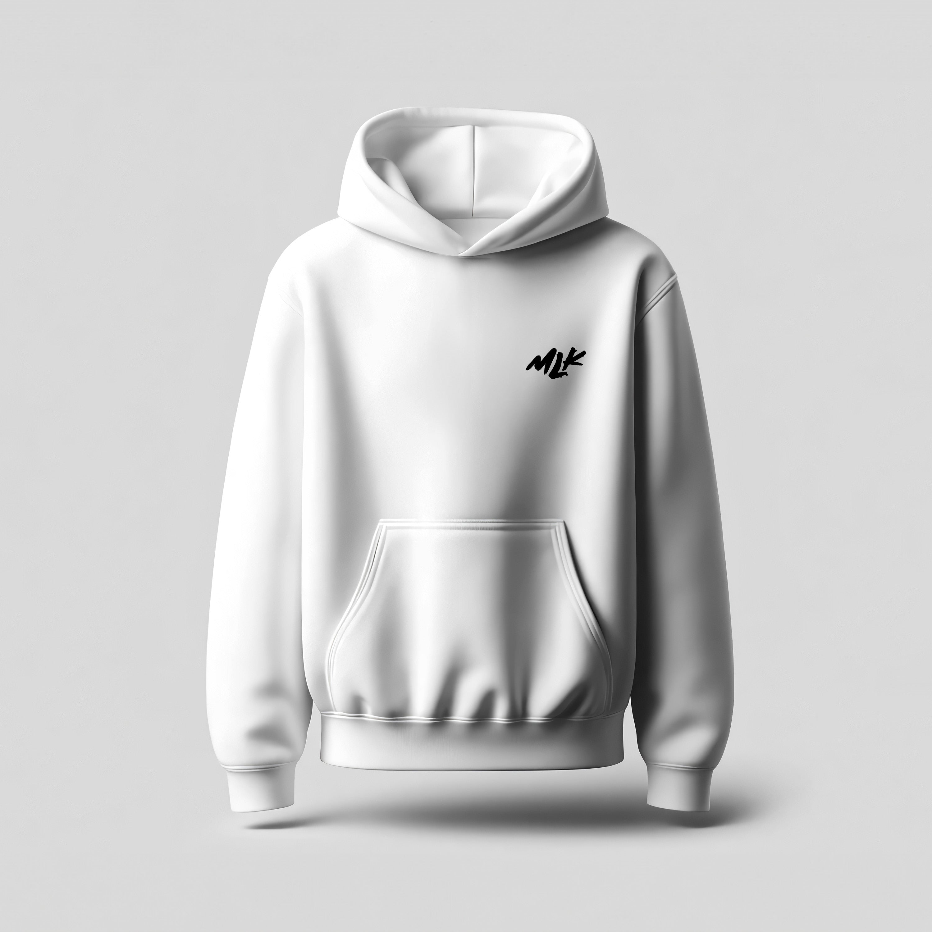 Oversized Hoodie - zu Hause - MLK