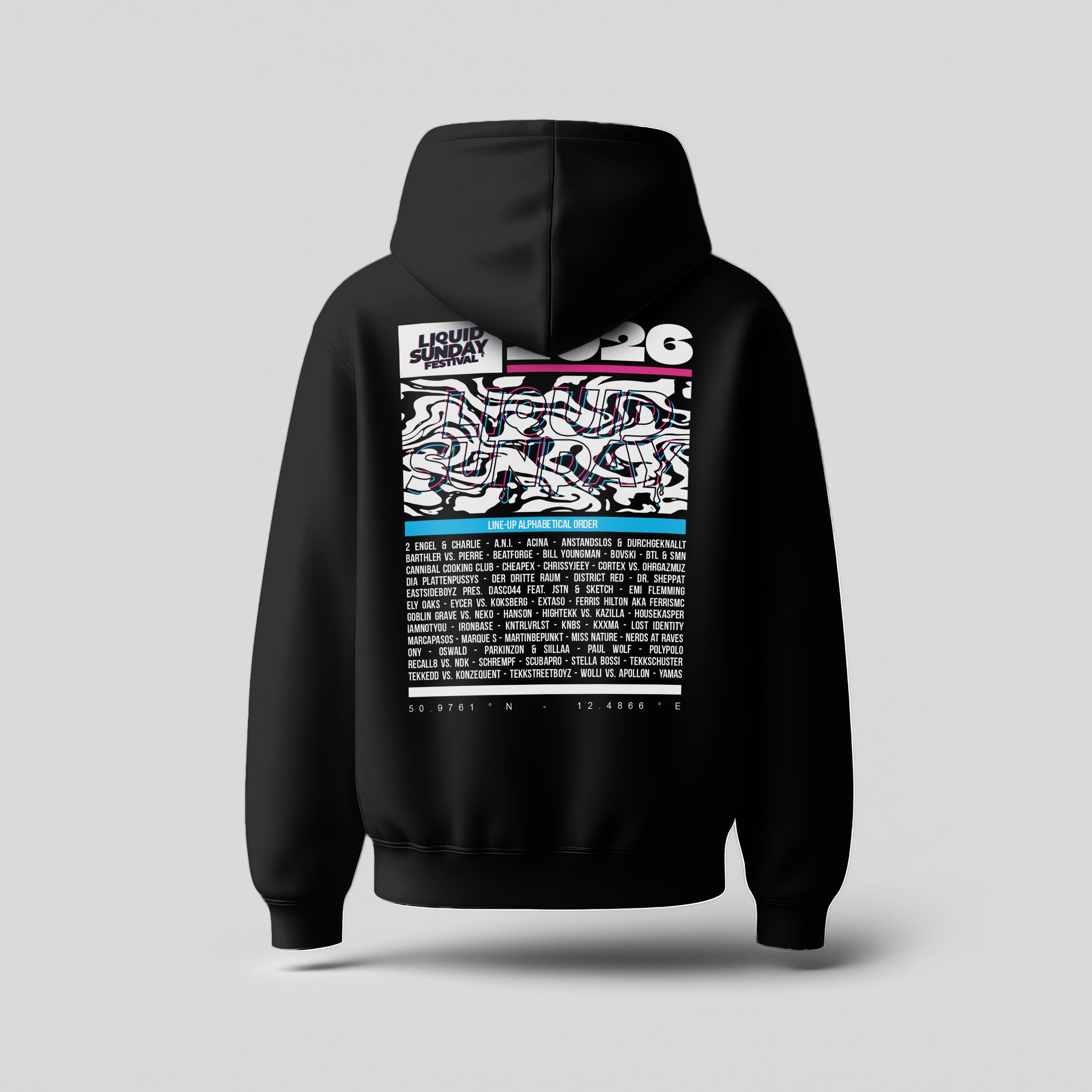 Oversized Hoodie - Liquid Sunday 2026