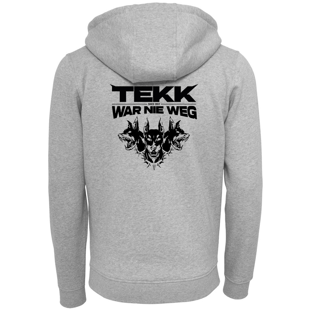 Sweatjacke - Logo - Tekk War Nie Weg