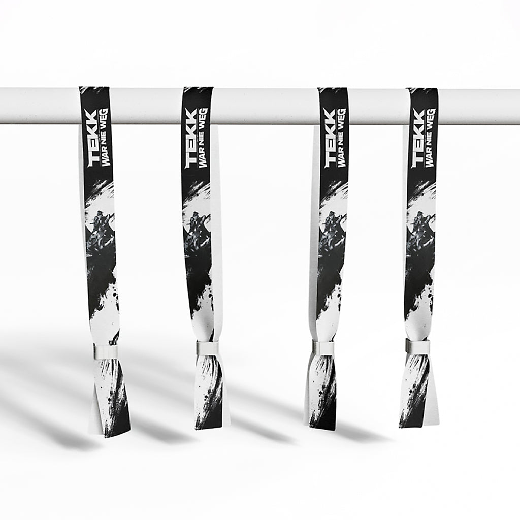 Stoffband - Logo - Tekk War Nie Weg