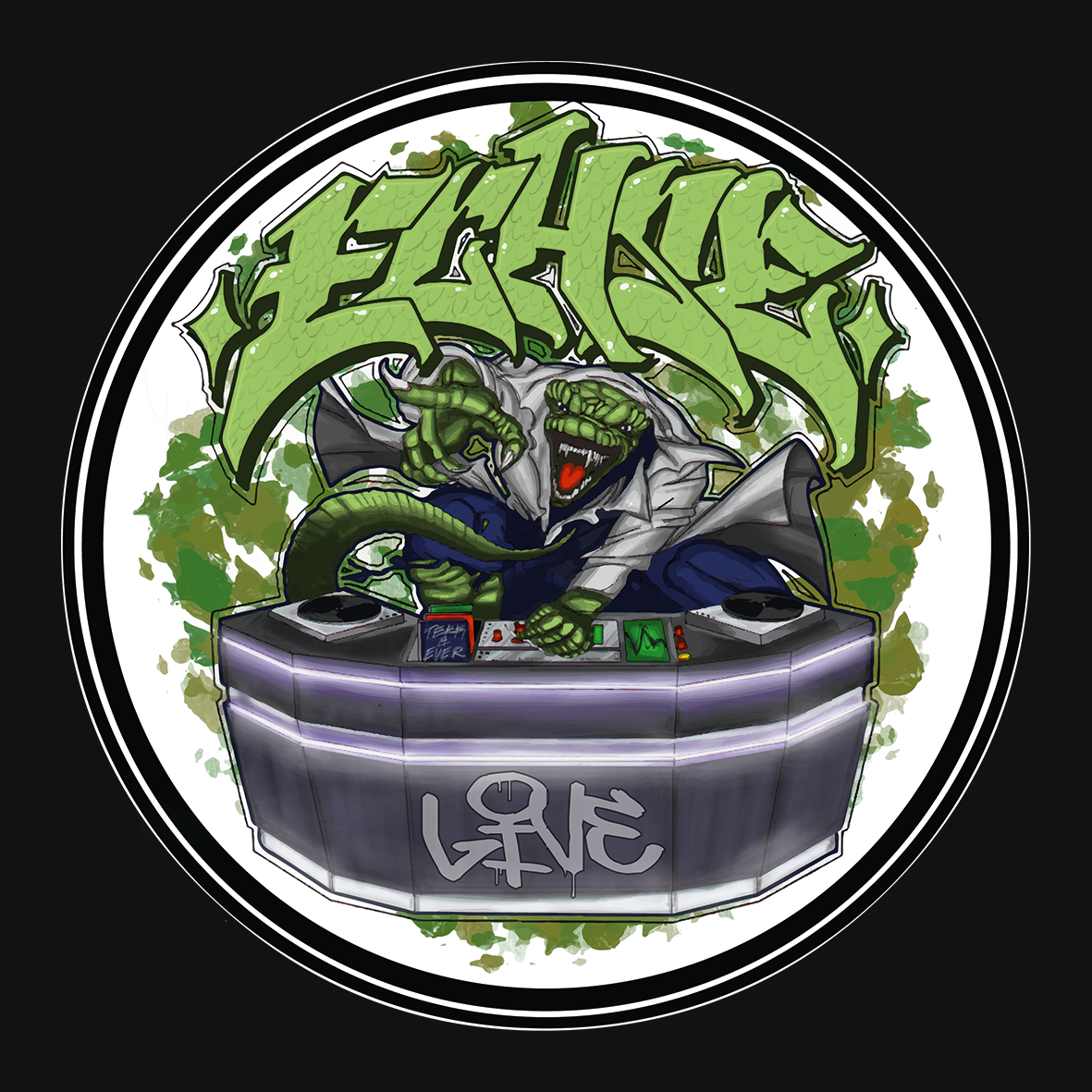 Stickerpack - Echse