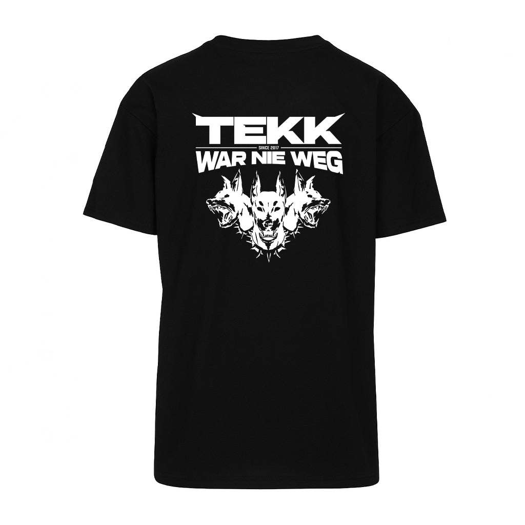 Oversized Shirt - Logo - Tekk War Nie Weg