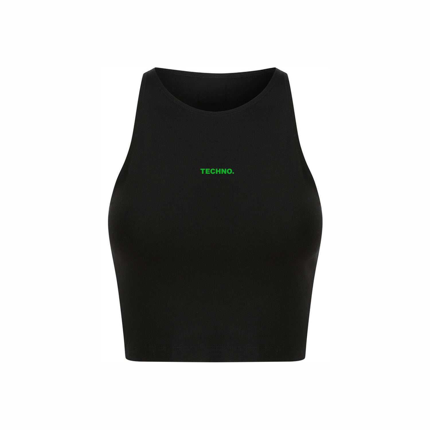 Crop Top - Grün - TECHNO.