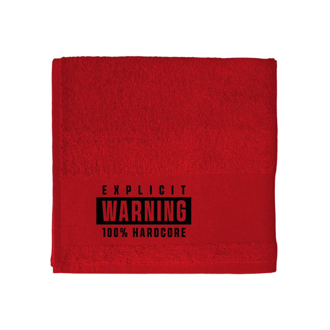 Handtuch - Warning - Beccy-K
