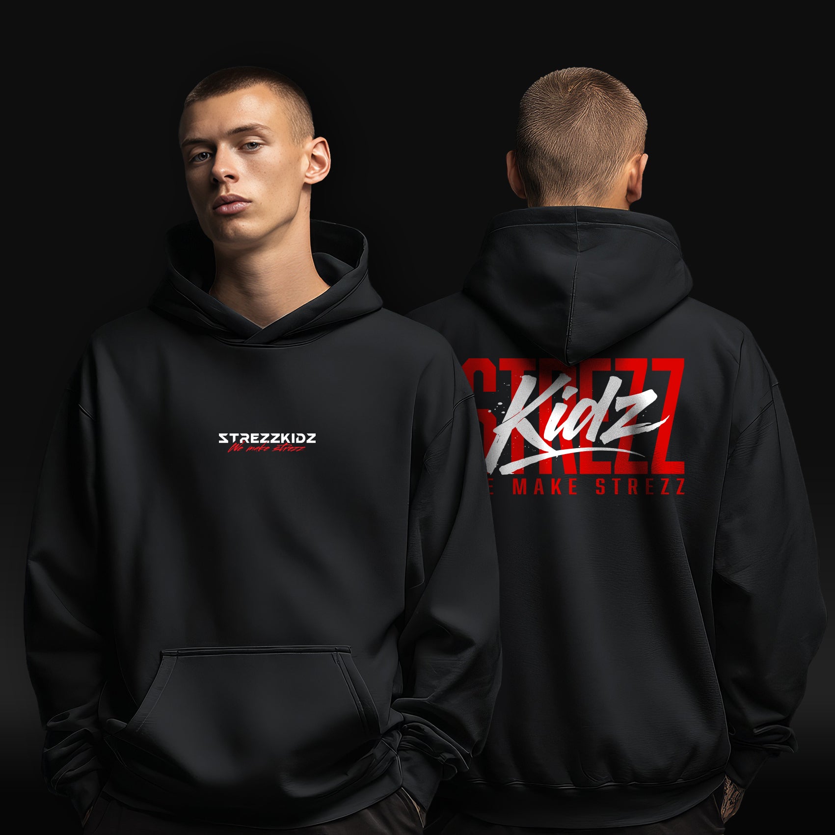 Oversized Hoodie - Design 2026 - Strezzkidz