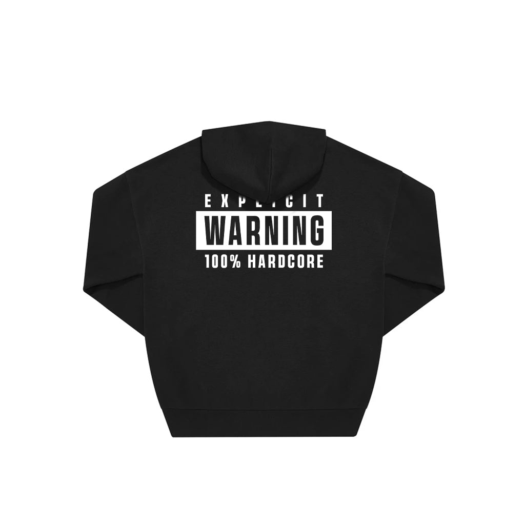 Oversized Hoodie WARNING Beccy-K