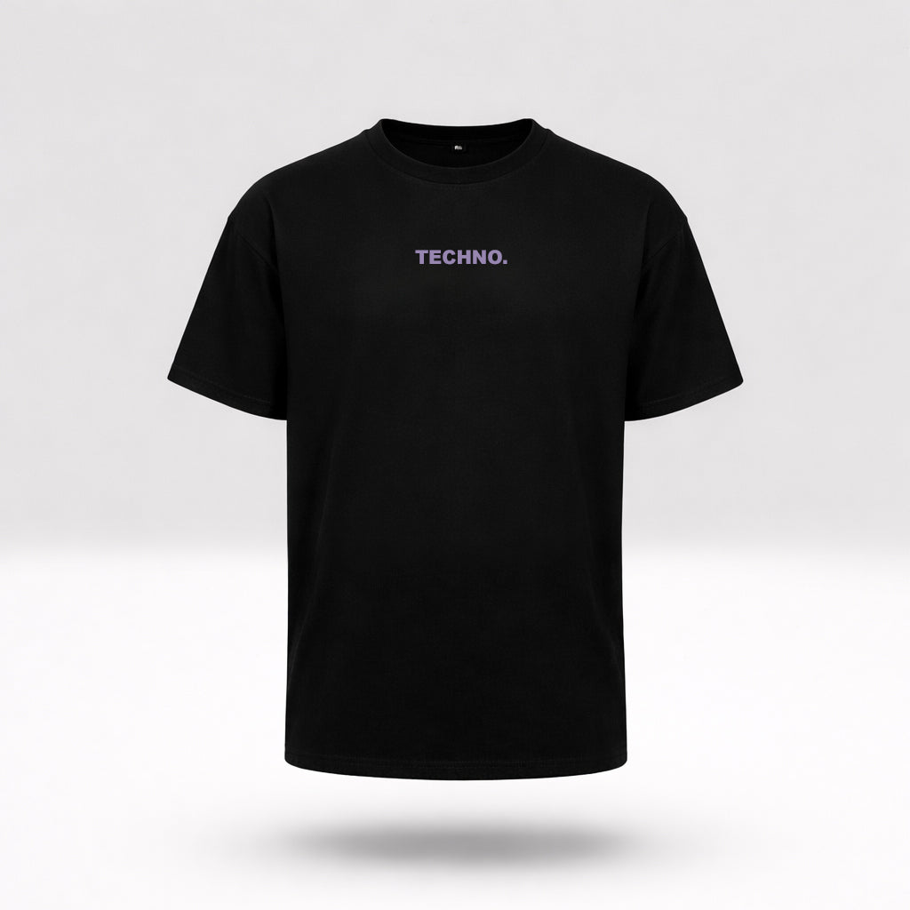 Oversized Shirt - Lila - TECHNO.