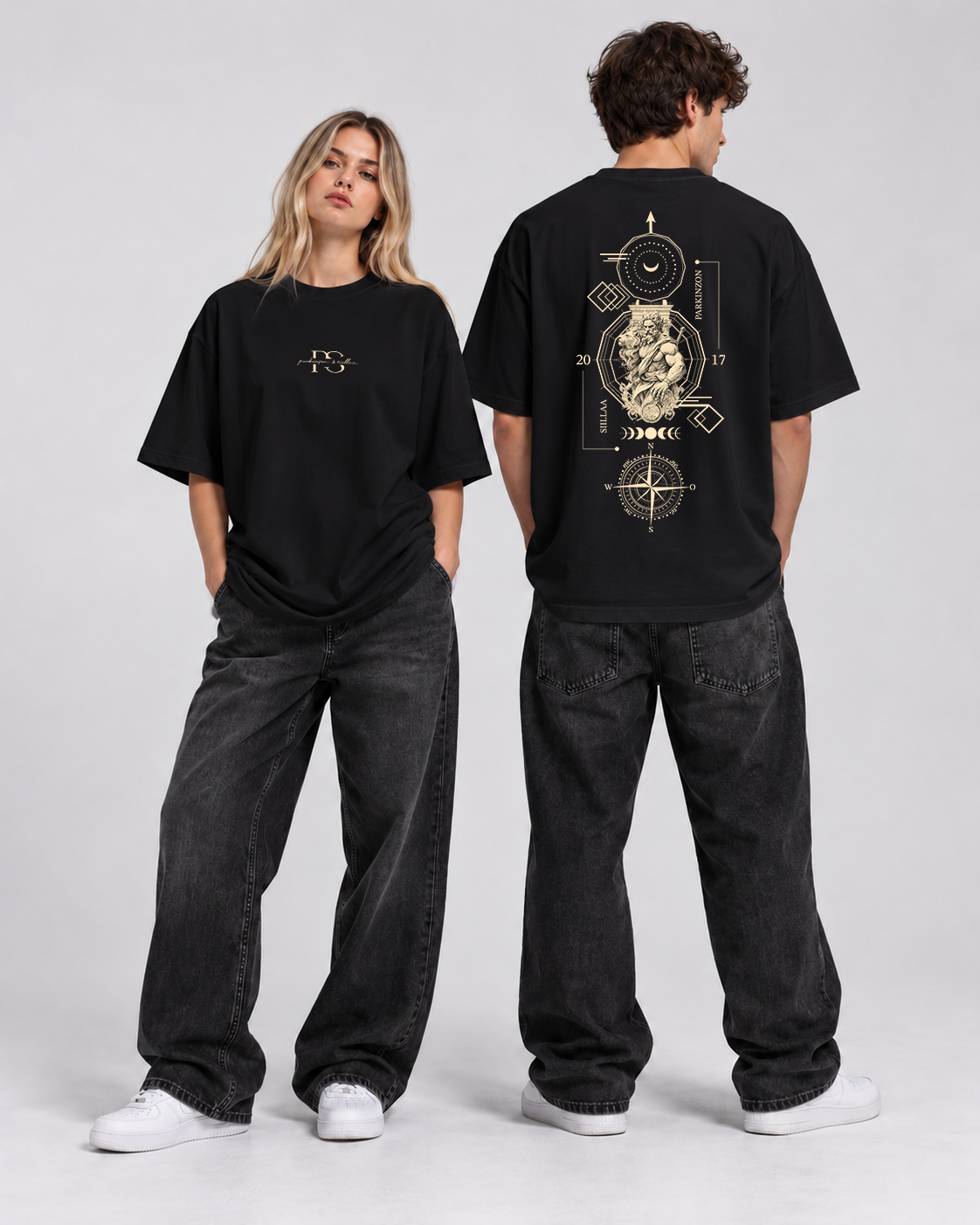 Oversized Shirt - Zodiac - Parkinzon & Siillaa