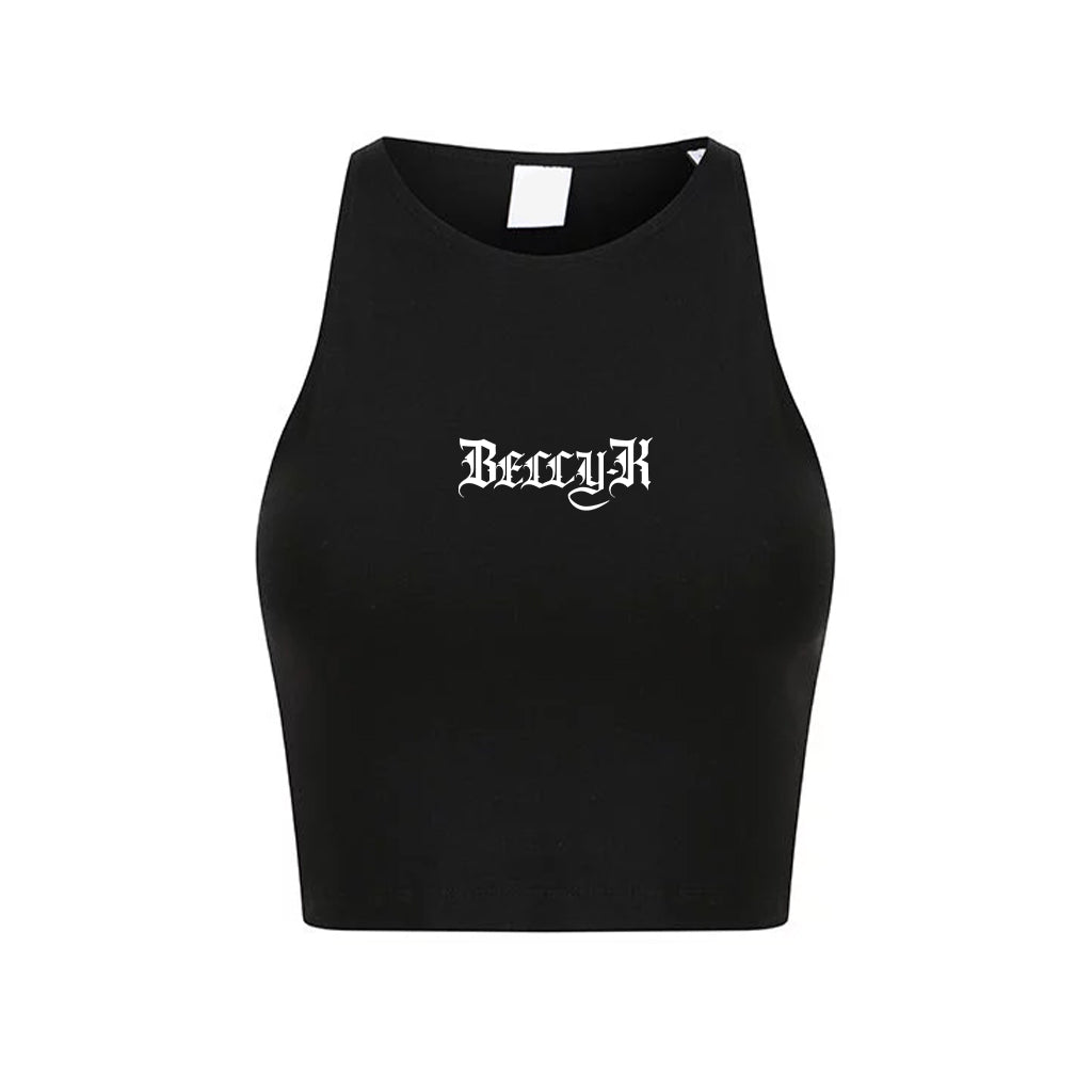 Crop Top - Warning - Beccy-K