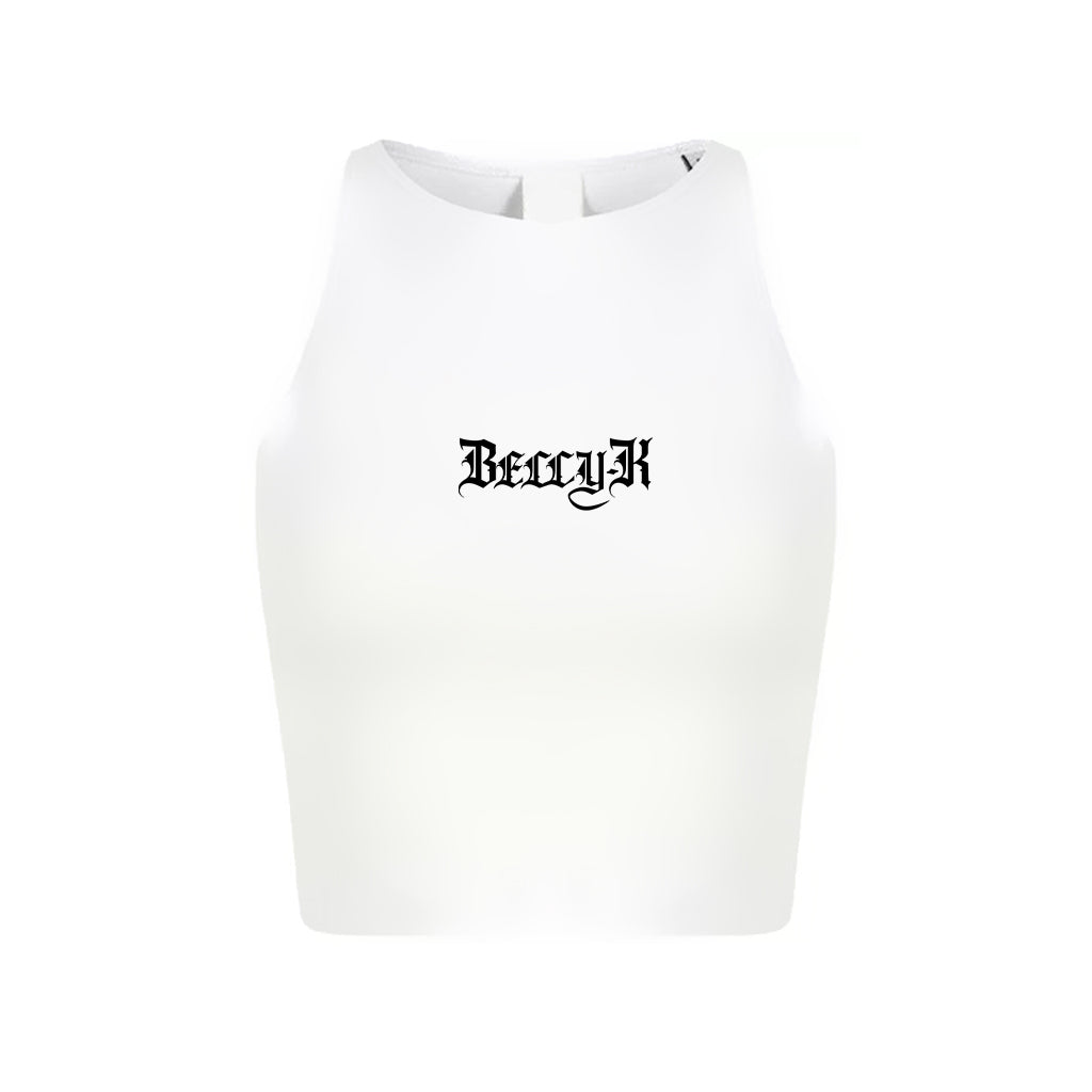 Crop Top - Warning - Beccy-K