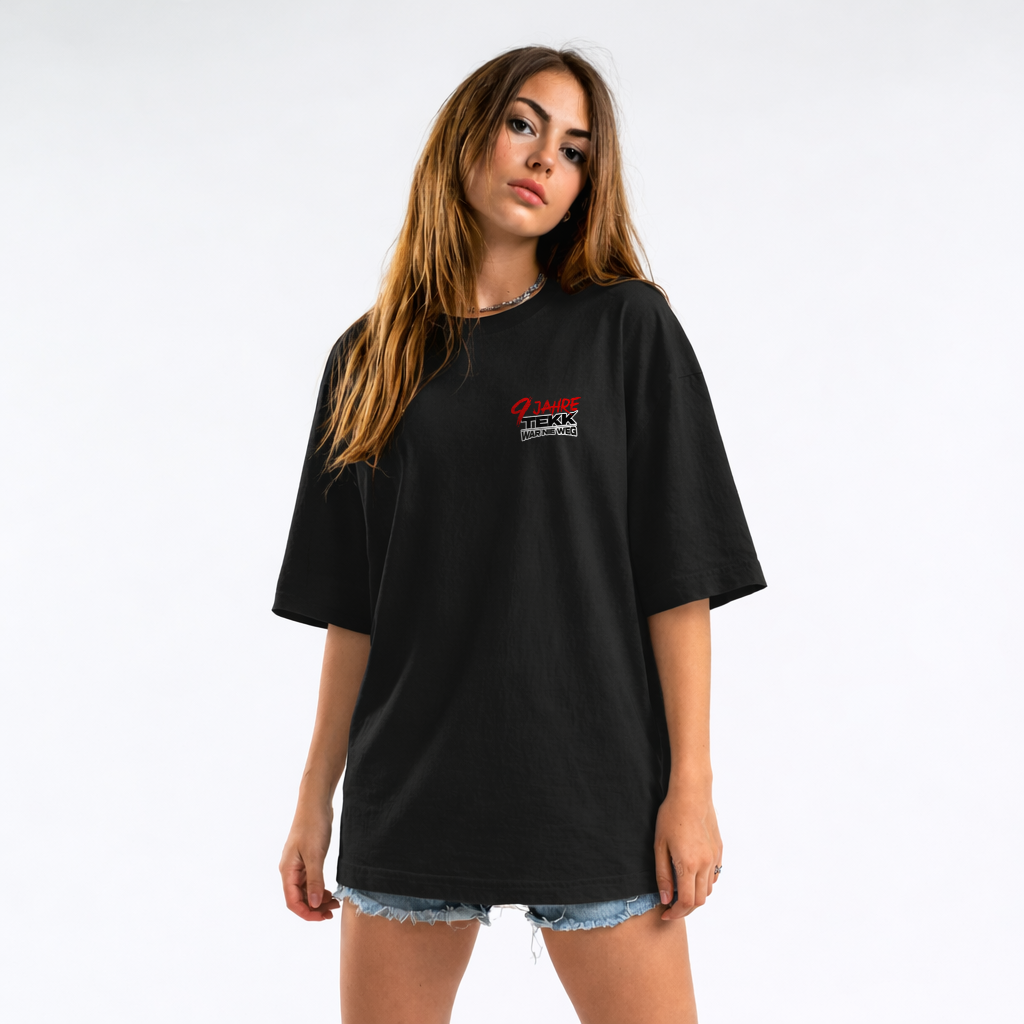 Oversized Shirt - 9 Jahre Tekk war nie weg