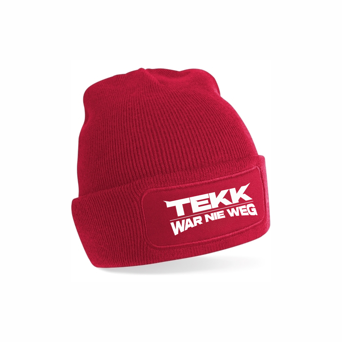 Beanie - Logo - Tekk War Nie Weg