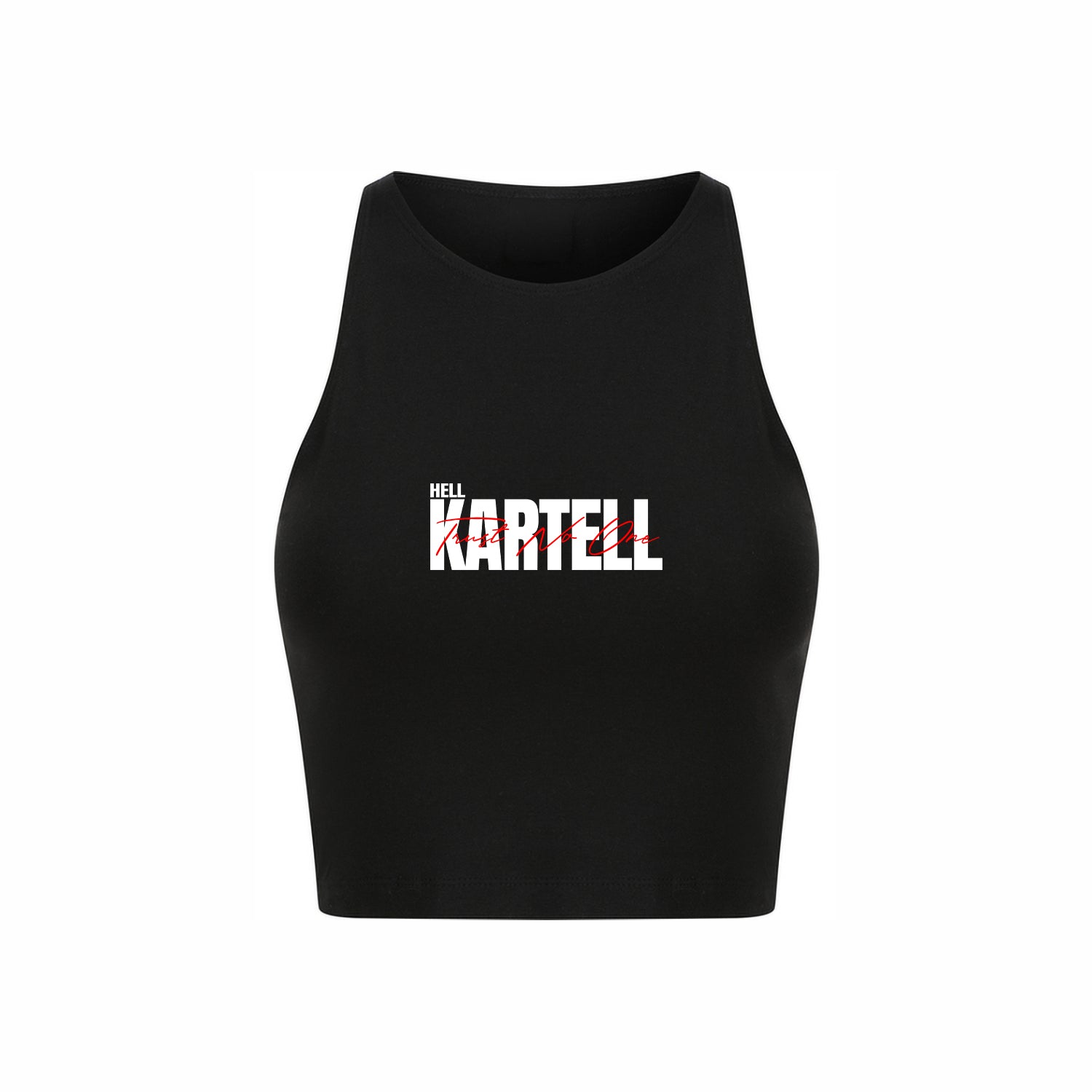 Crop Top - Trust No One - Hell Kartell