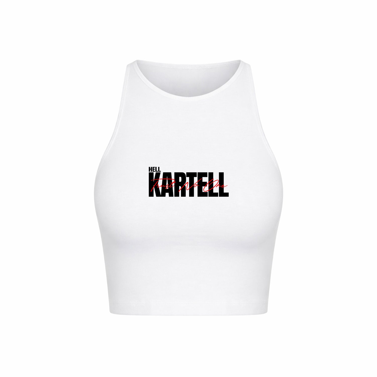 Crop Top - Trust No One - Hell Kartell