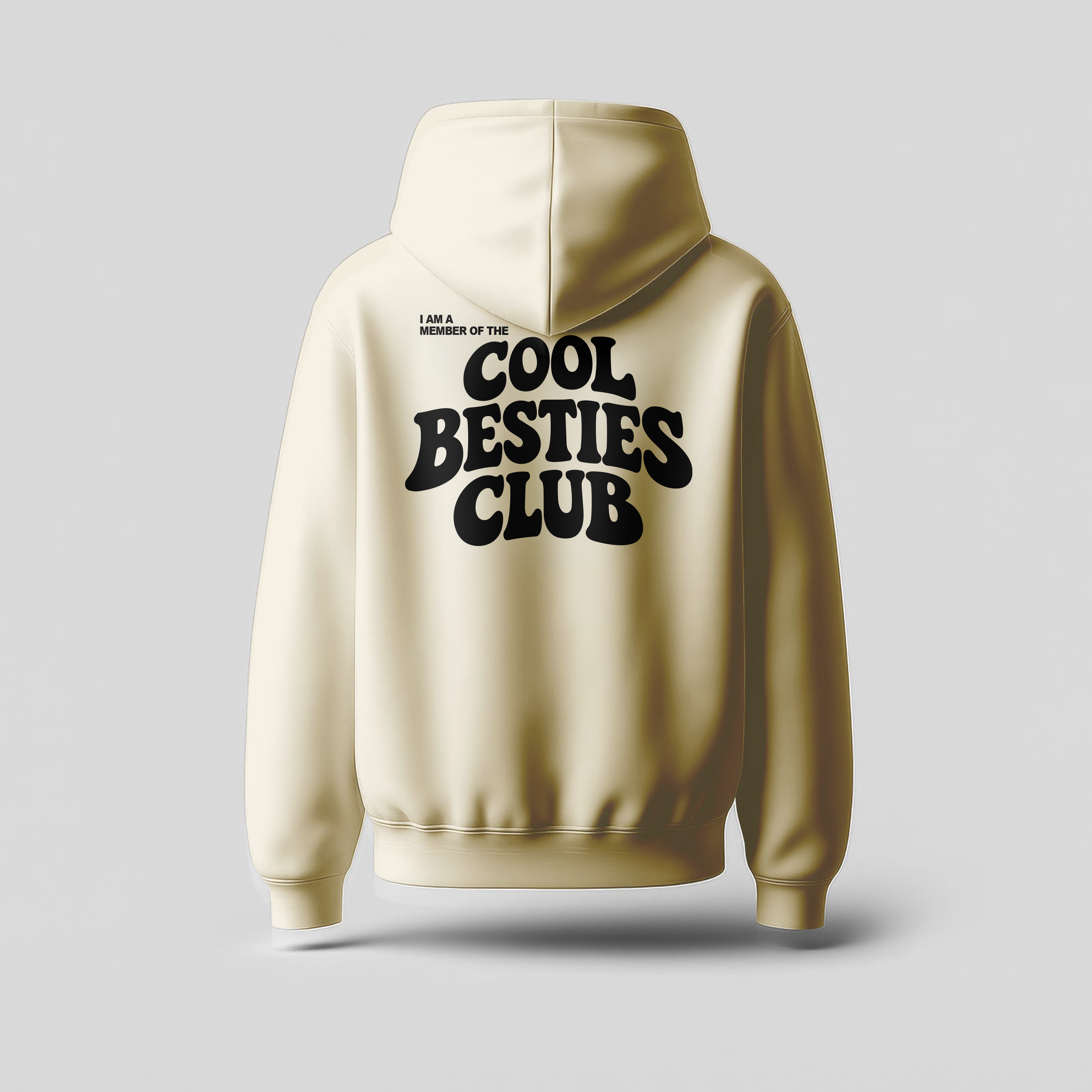 Oversized Hoodie - Cool Besties Club - Family Merch