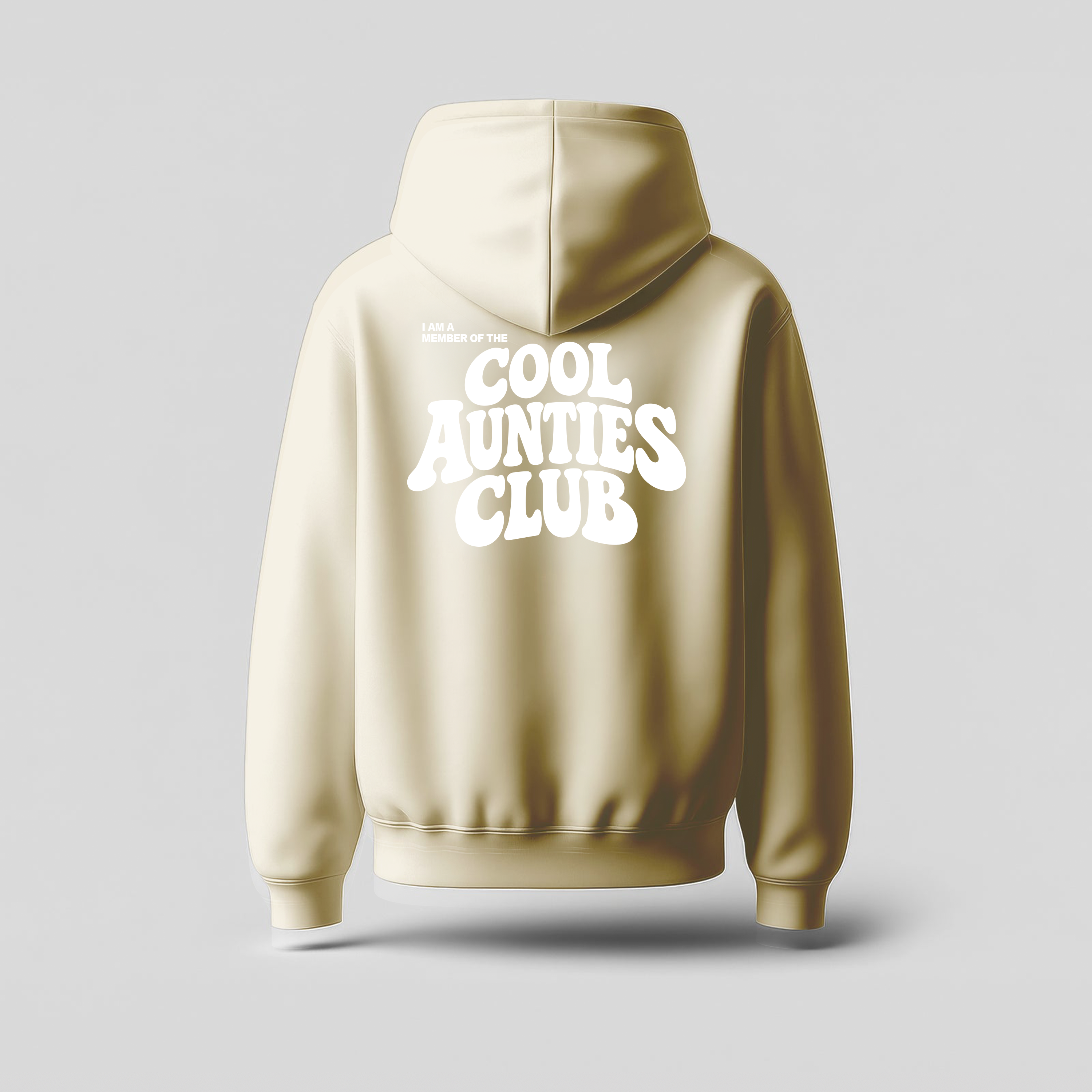 Oversized Hoodie - Cool Aunties Club - Family Merch