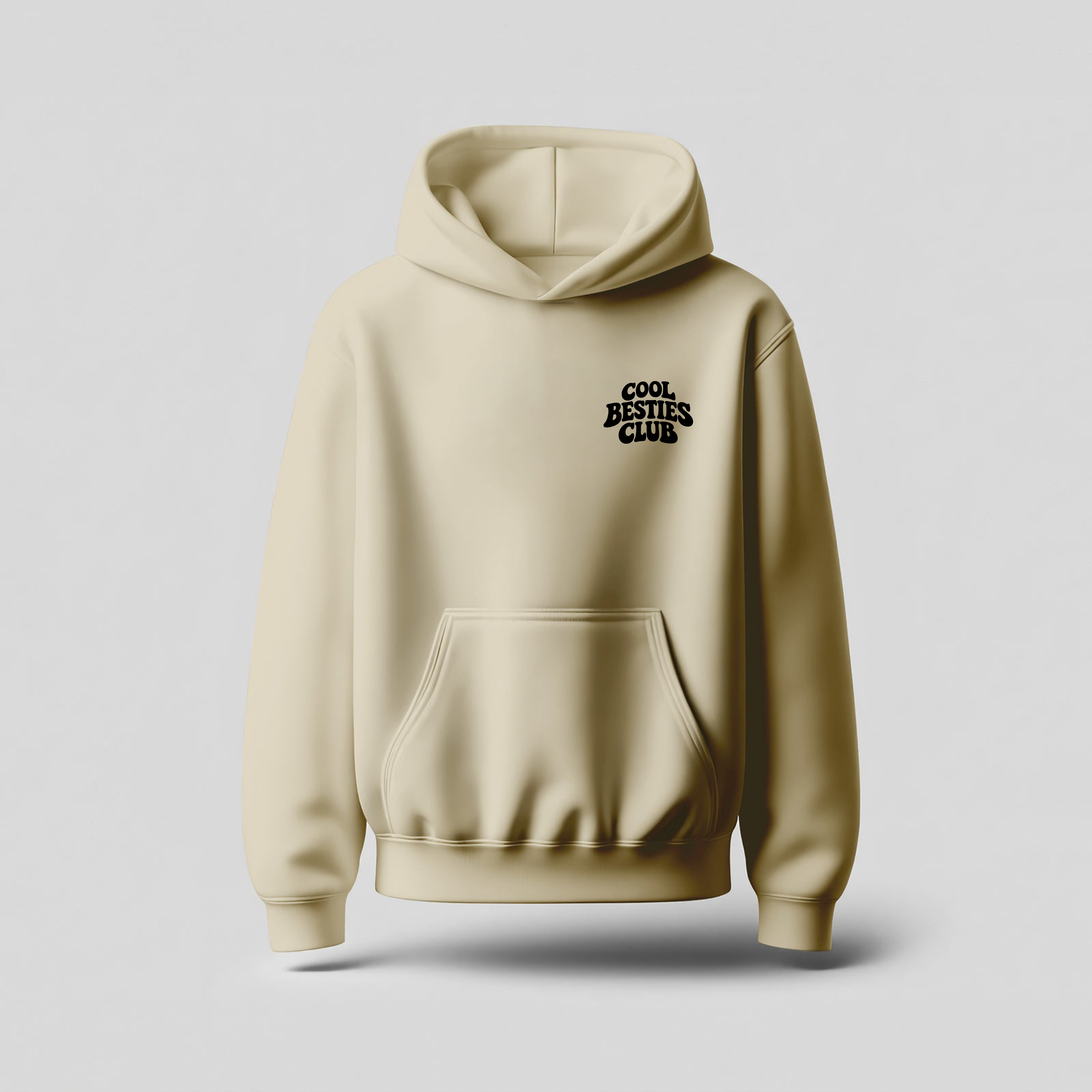 Oversized Hoodie - Cool Besties Club - Family Merch