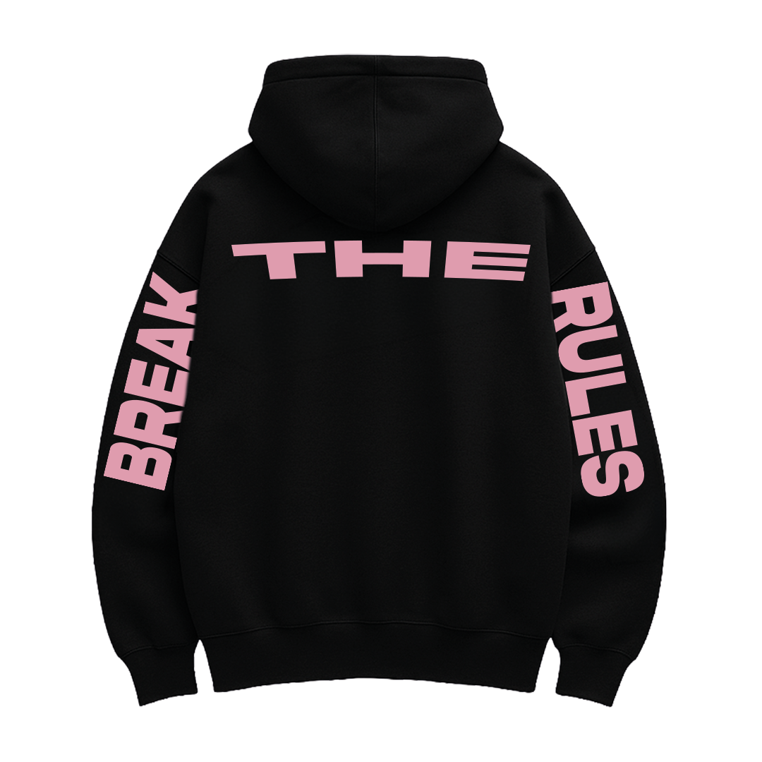Oversized Hoodie - Wide Design - Break The Rules