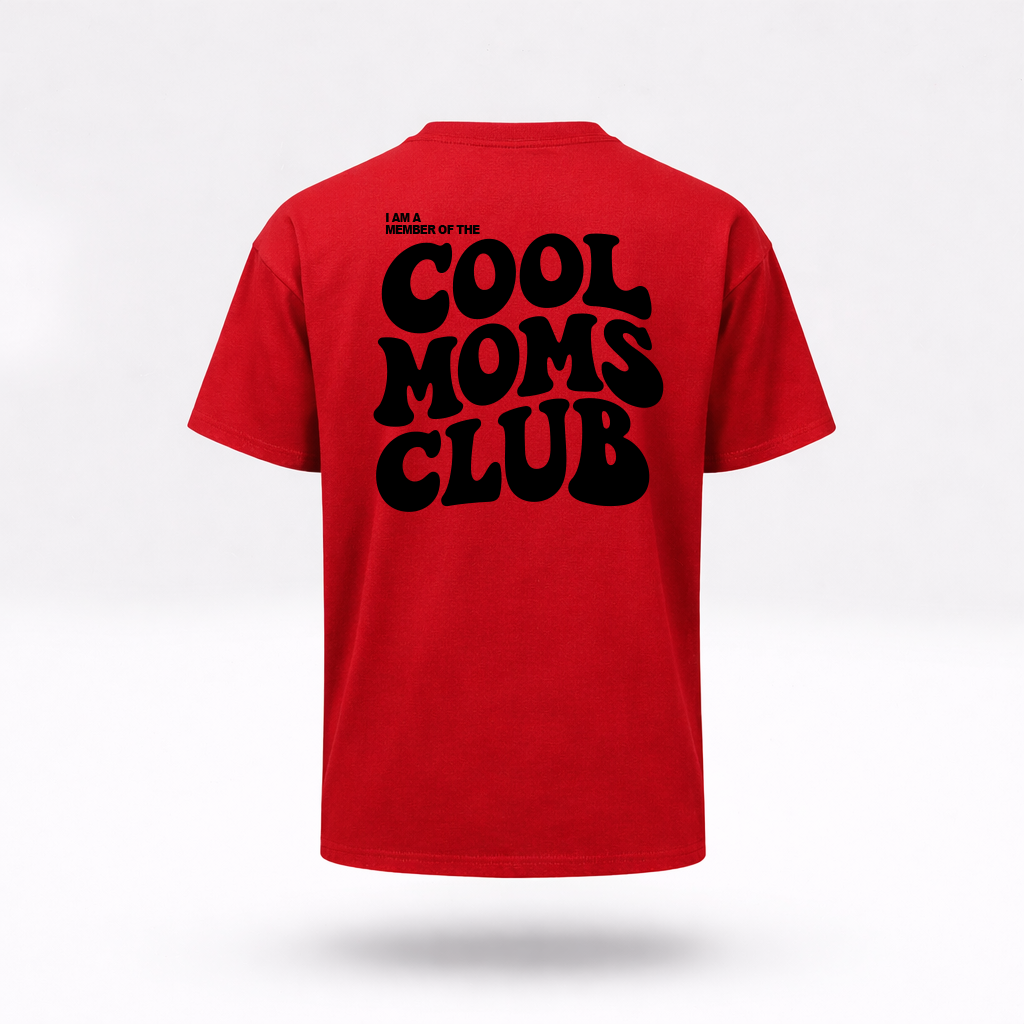 Oversized Shirt - Cool Moms Club - Family Merch