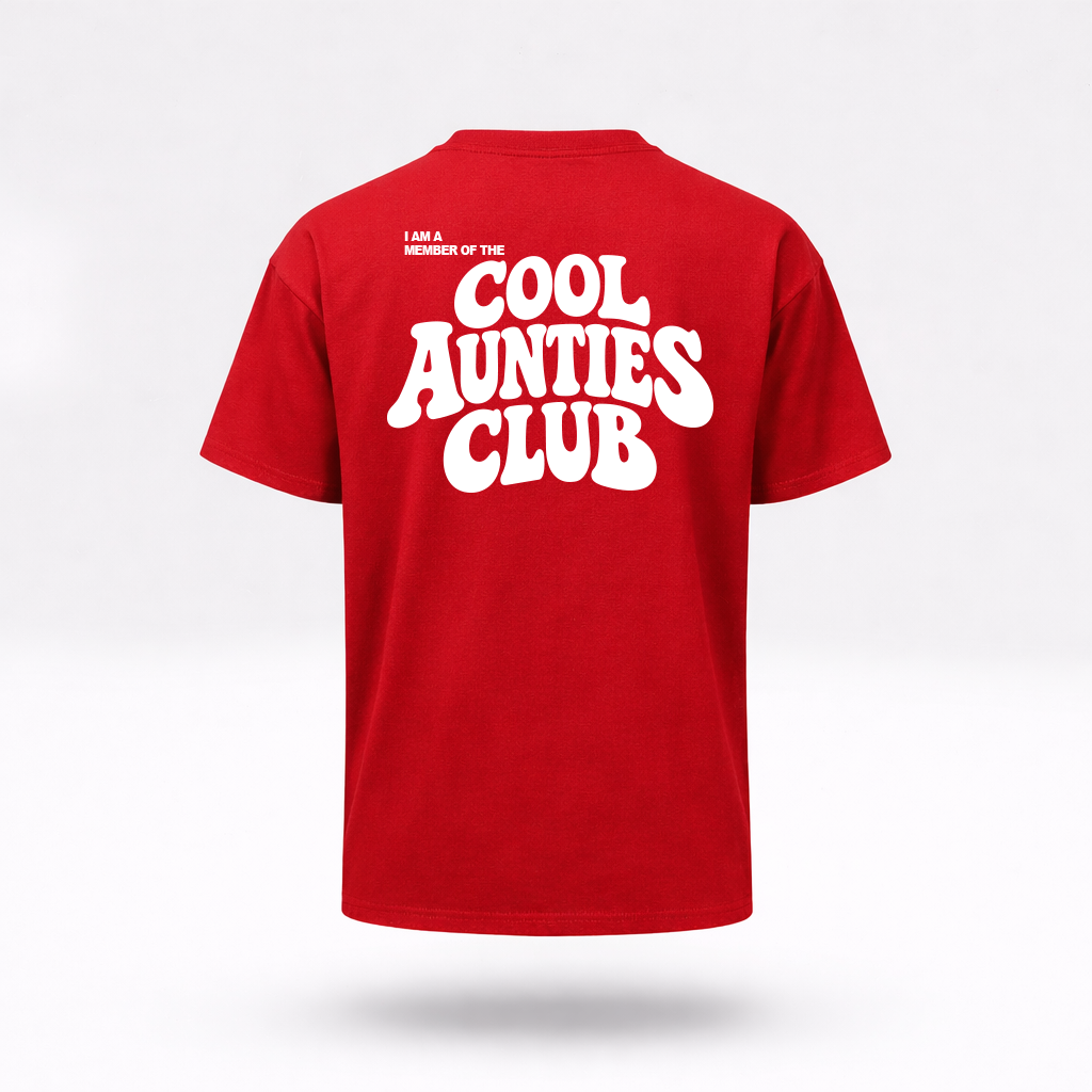 Oversized Shirt - Cool Aunties Club - Family Merch