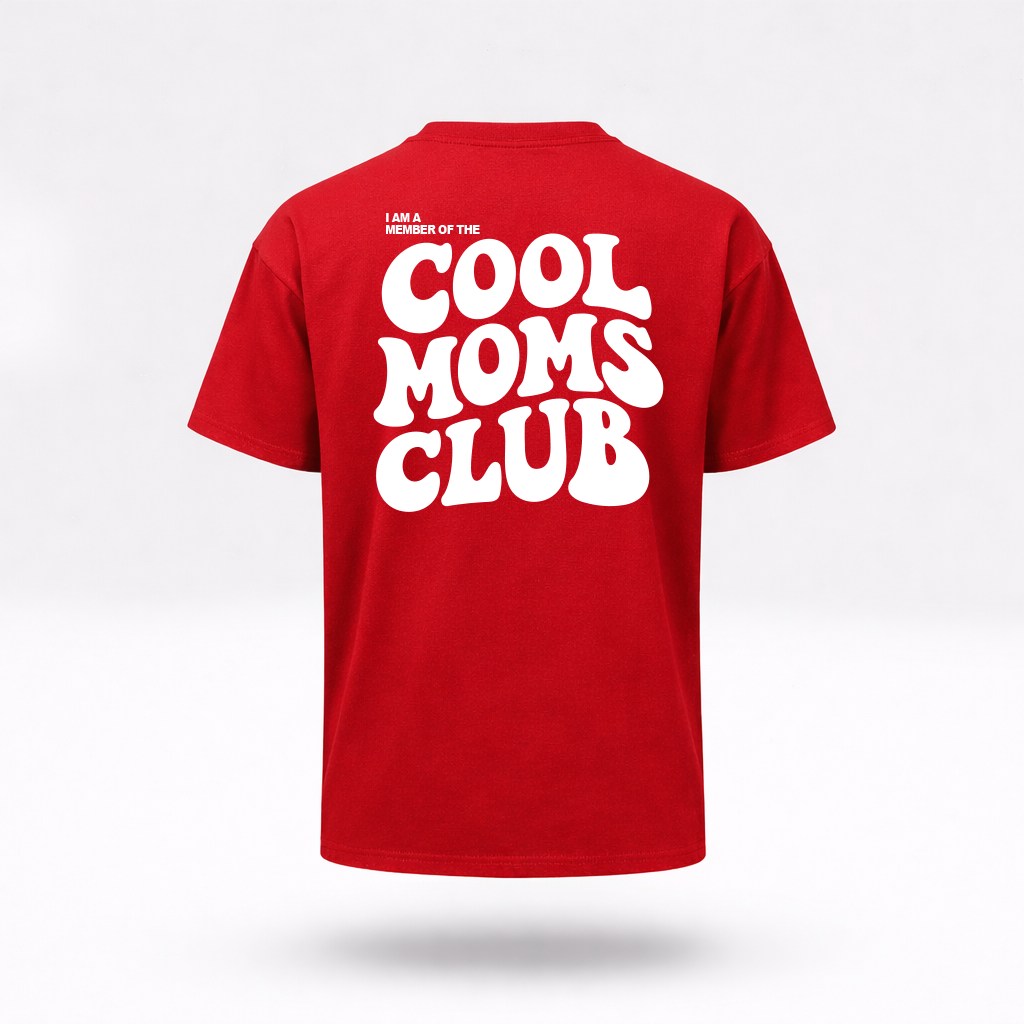 Oversized Shirt - Cool Moms Club - Family Merch