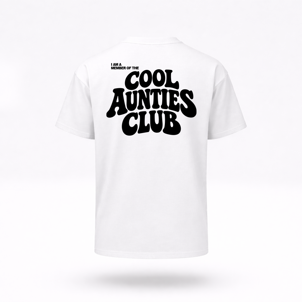 Oversized Shirt - Cool Aunties Club - Family Merch