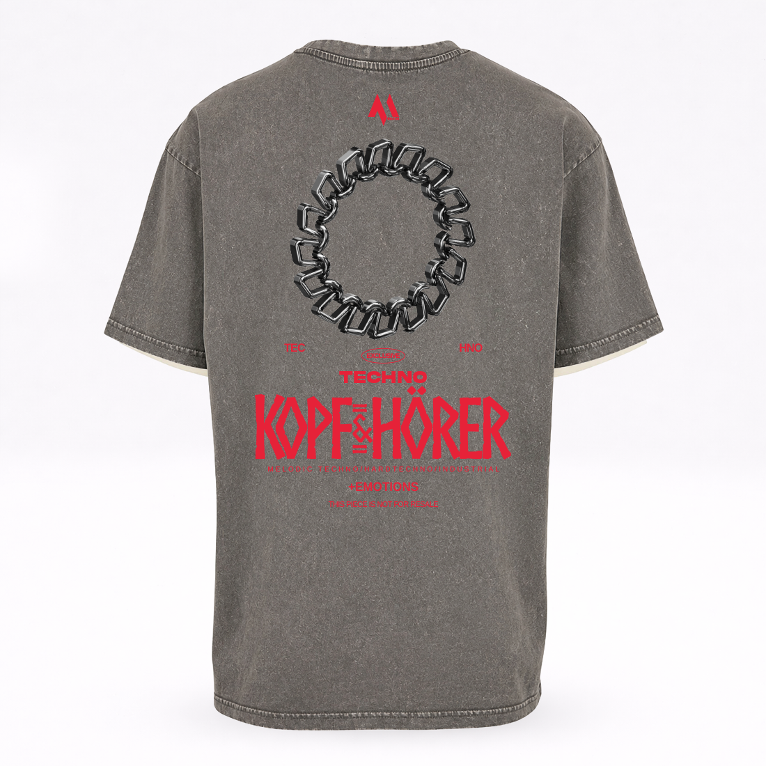 Oversized Shirt - Kopf & Hörer