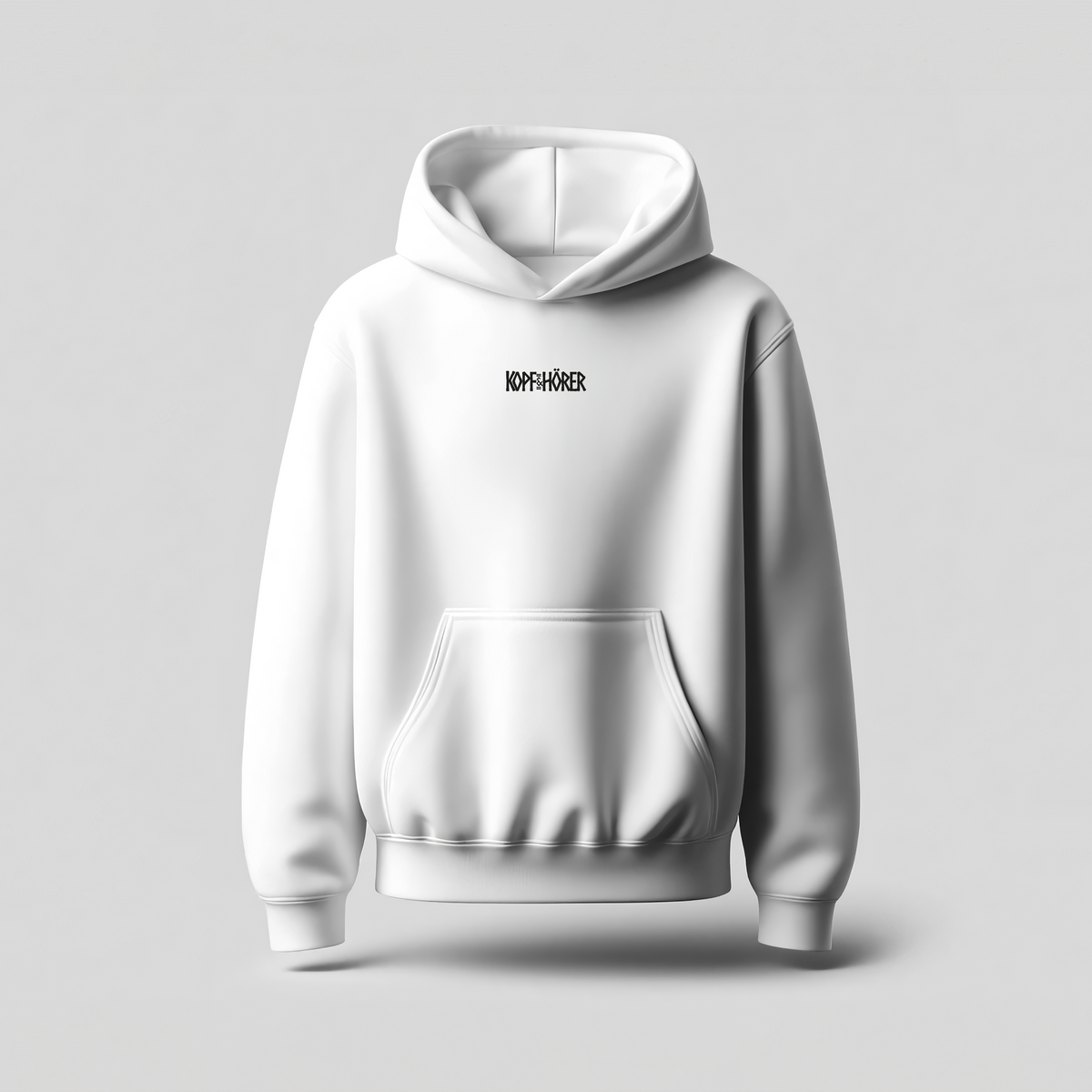 Oversized Hoodie - Kopf & Hörer