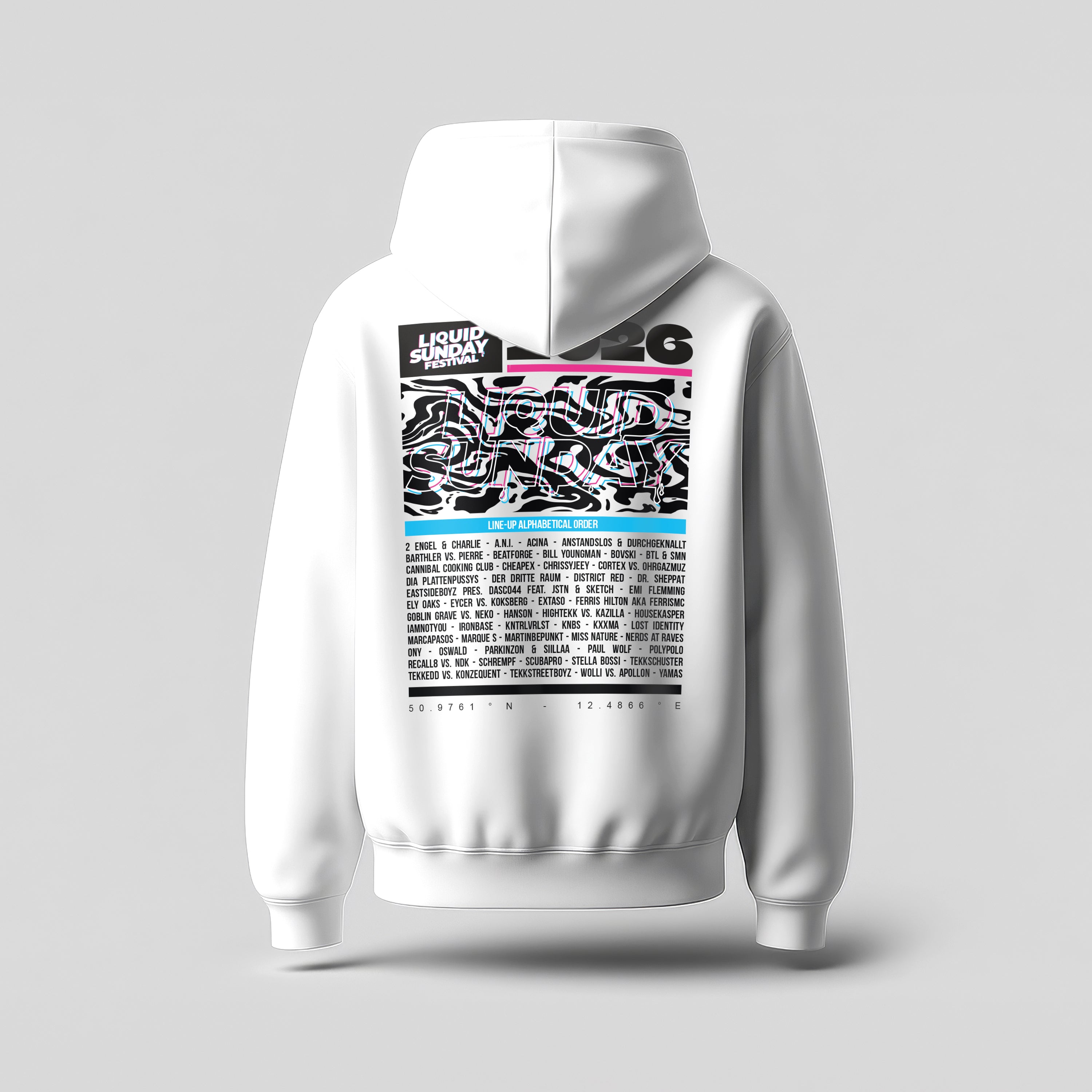 Oversized Hoodie - Liquid Sunday 2026